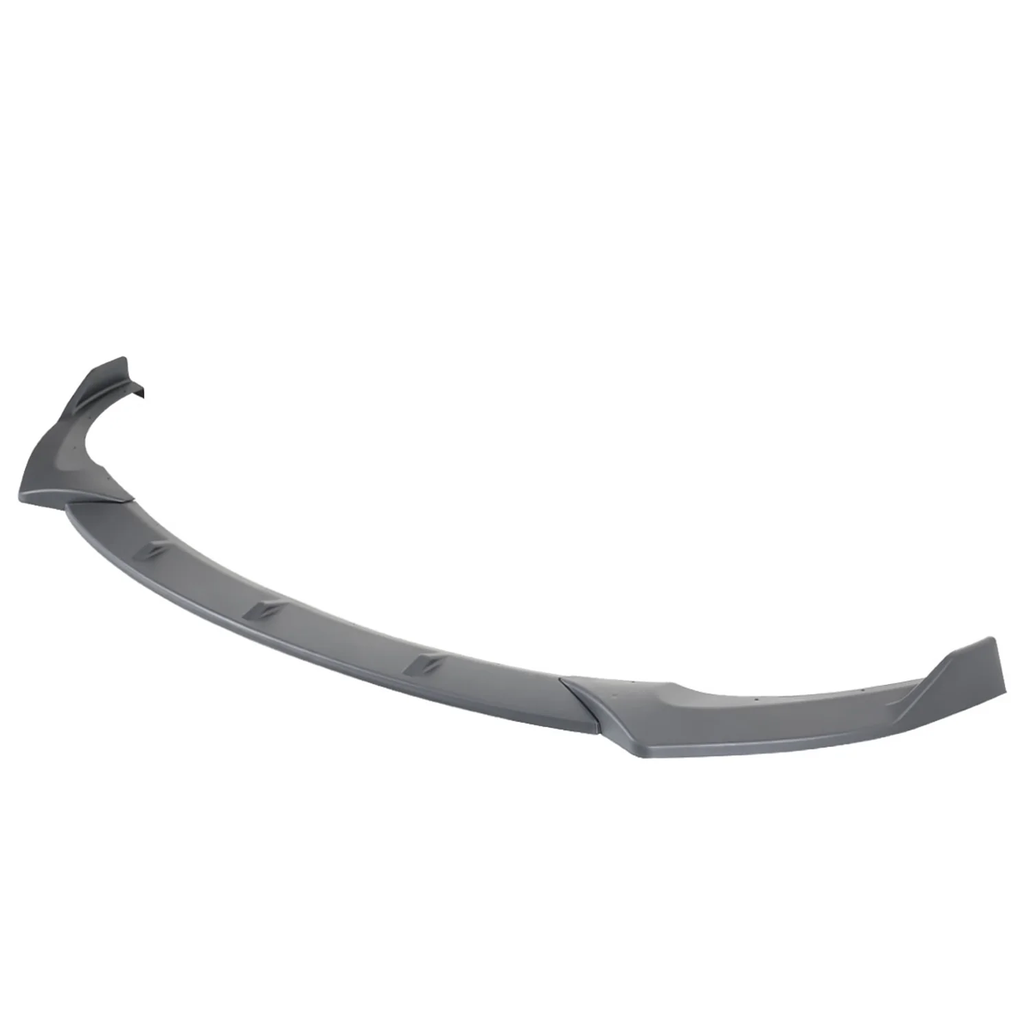 2013-2017 Hyundai Veloster Turbo Matte Black 3PC Front Bumper Splitter Kit - Image 8