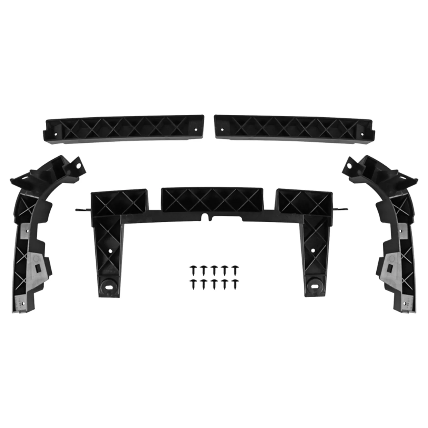 2013-2018 Dodge RAM 1500 Matte Black ABS Rebel Style Honeycomb Mesh Grille - Image 8