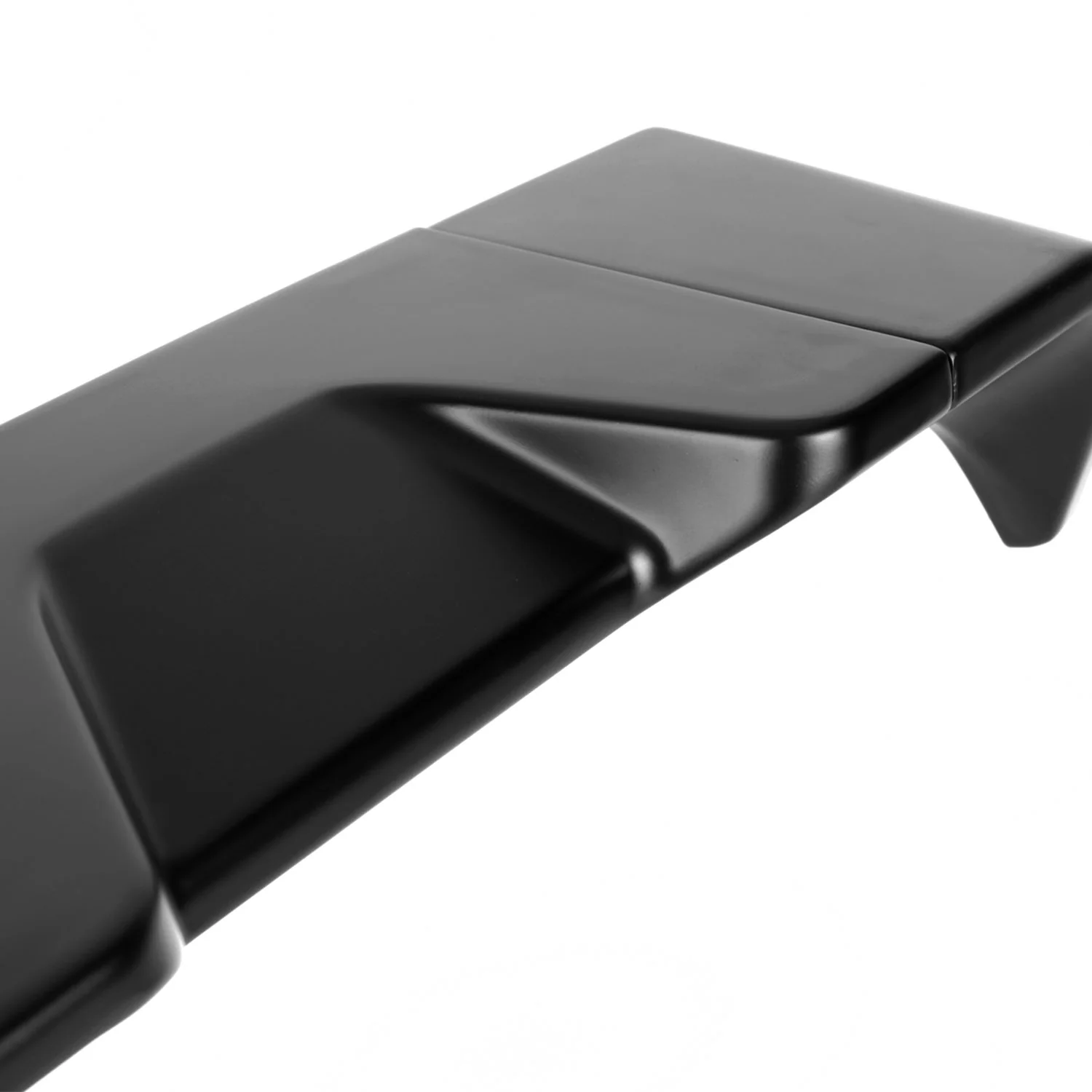 2013-2018 Dodge RAM 1500 Rear Roof Matte Black Truck Spoiler Wing Kit - Image 4
