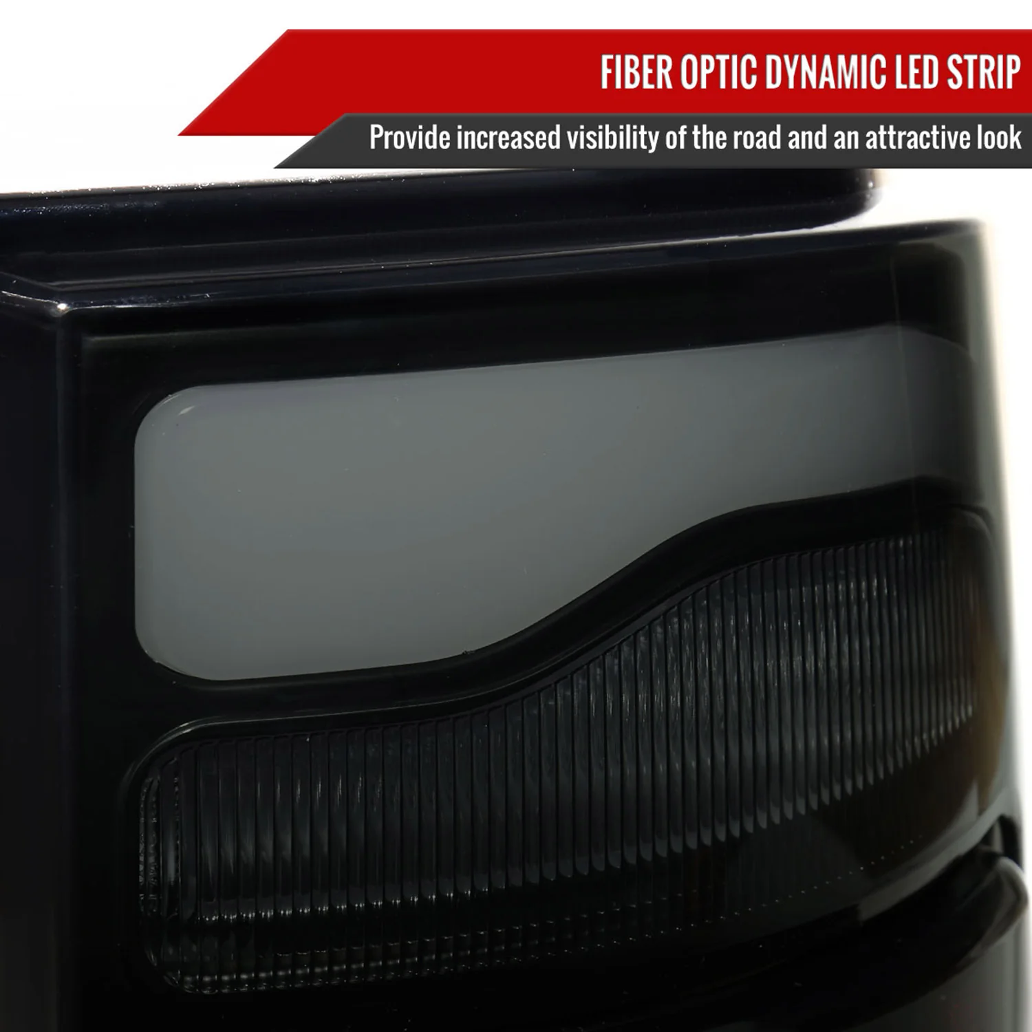 2013-2018 RAM 1500/2500/3500 Sequential Signal LED Tail Lights Black/Smoke - Image 4
