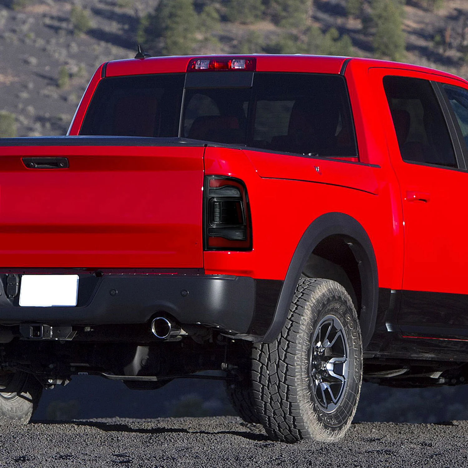 2013-2018 RAM 1500/2500/3500 Signal LED Tail Lights Matt Black/Smoke - Image 10