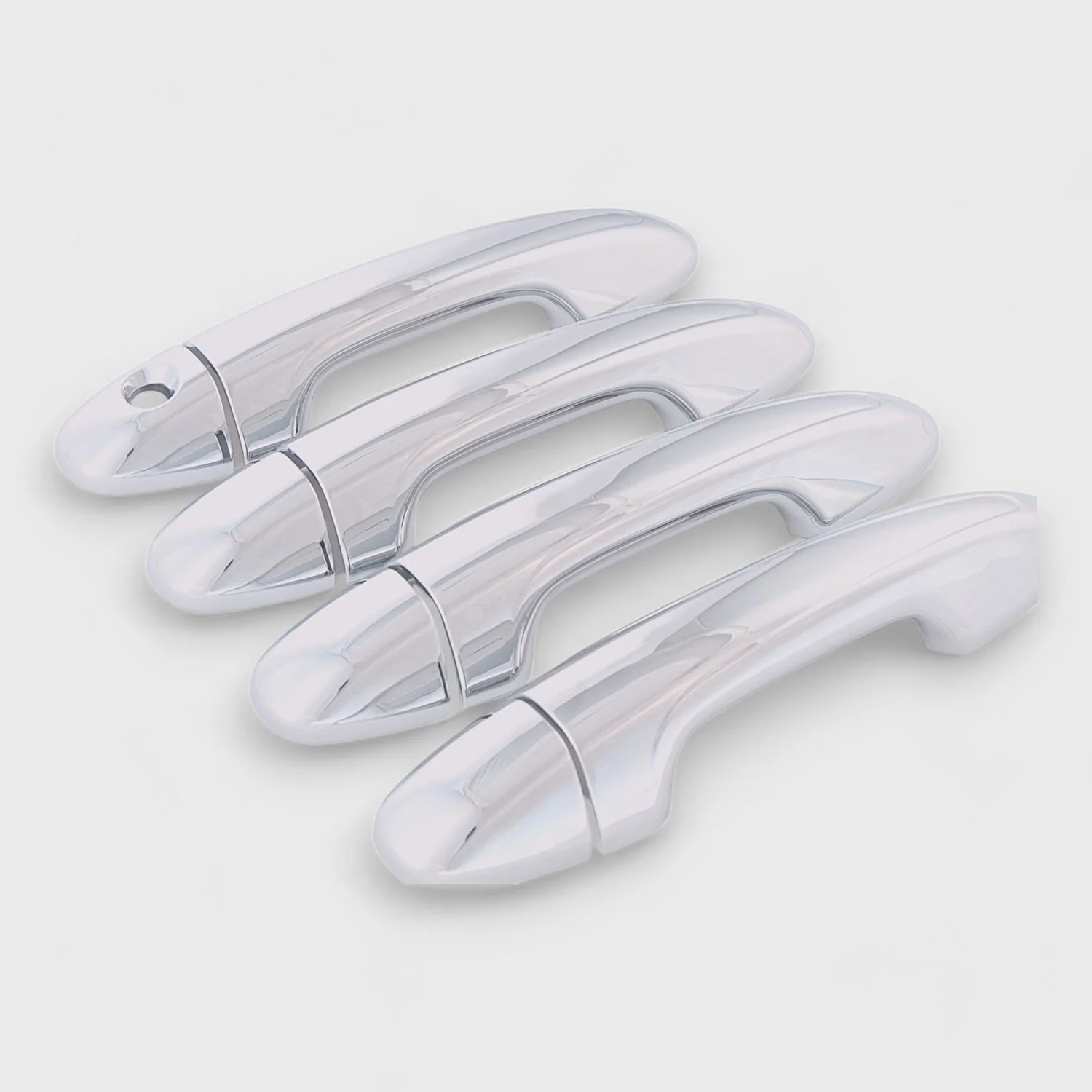 2013-2018 Toyota RAV4 Door Handle Cover Chrome 8Pcs ABS Plastic - Image 2