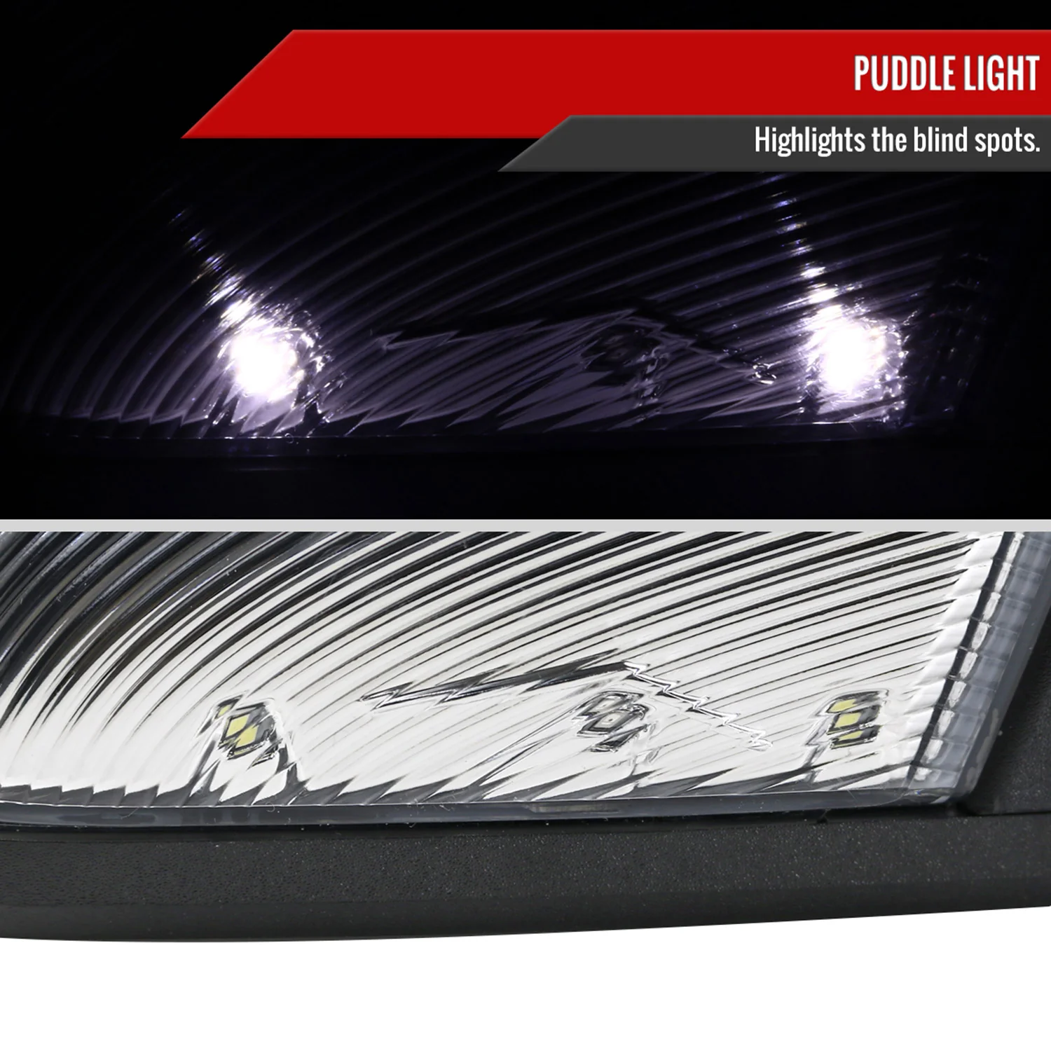2013-2019 Dodge RAM Black Auto-Fold & Heated Side Mirror Turn Signal Passenger - Image 4
