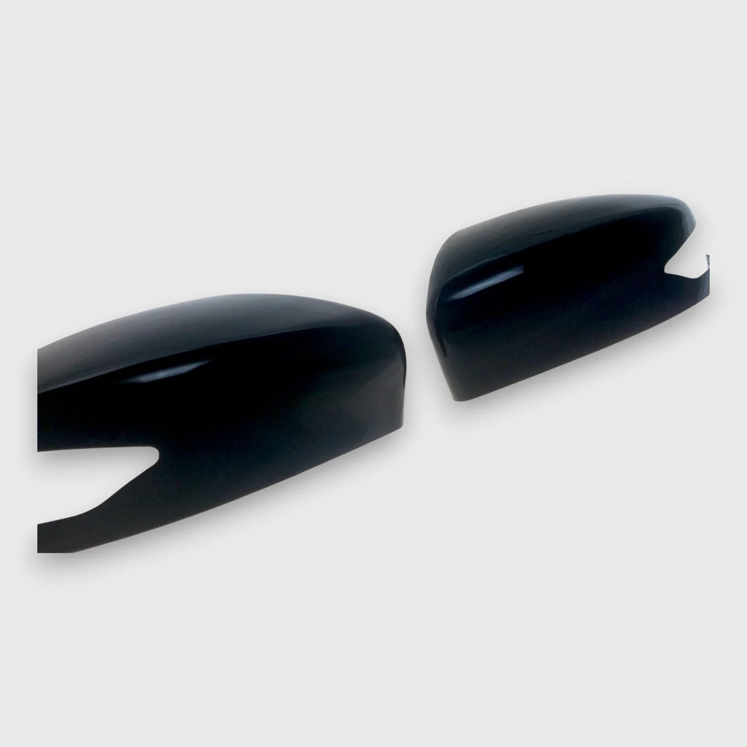 2013-2019 Nissan Sentra Mirror Cover Caps Gloss Black 2Pcs ABS Plastic - Image 2