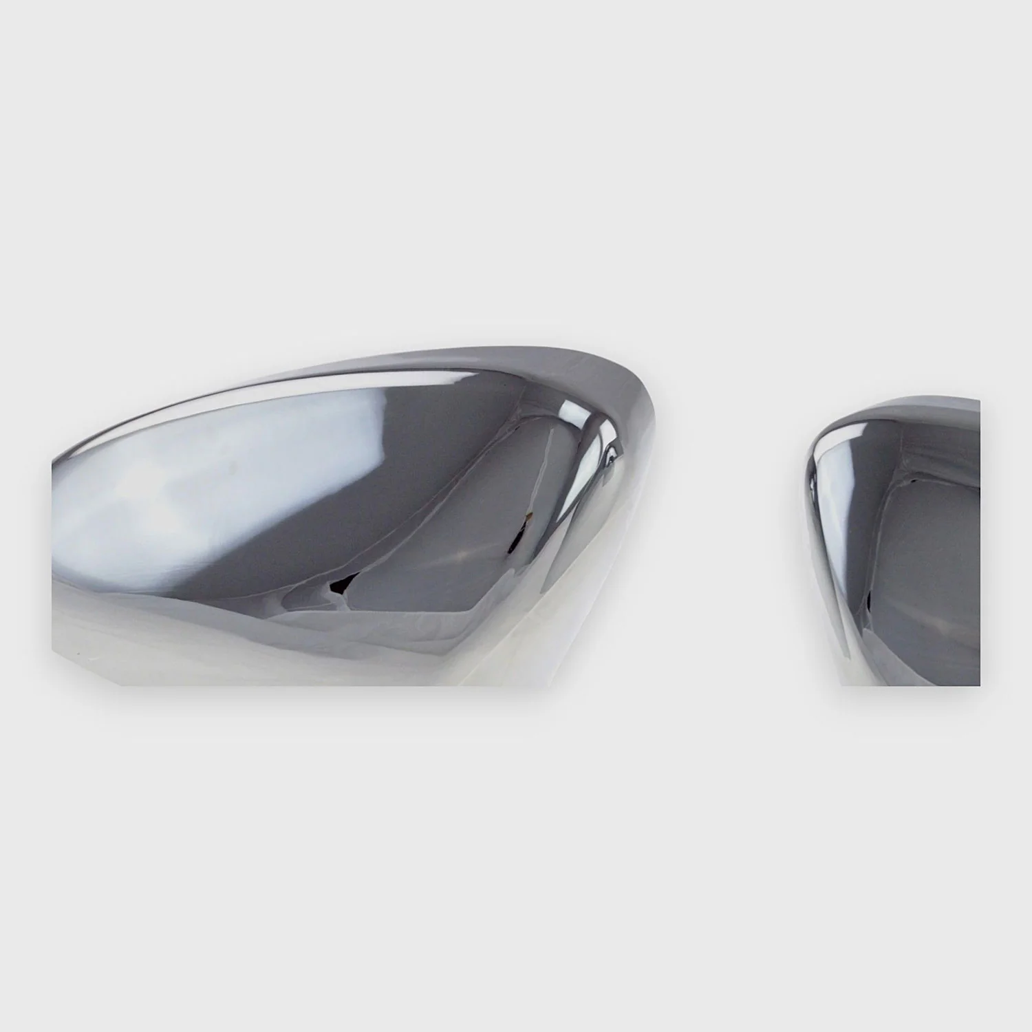 2013-2020 Ford Fusion Mirror Cover Caps Chrome 2Pcs ABS Plastic - Image 2