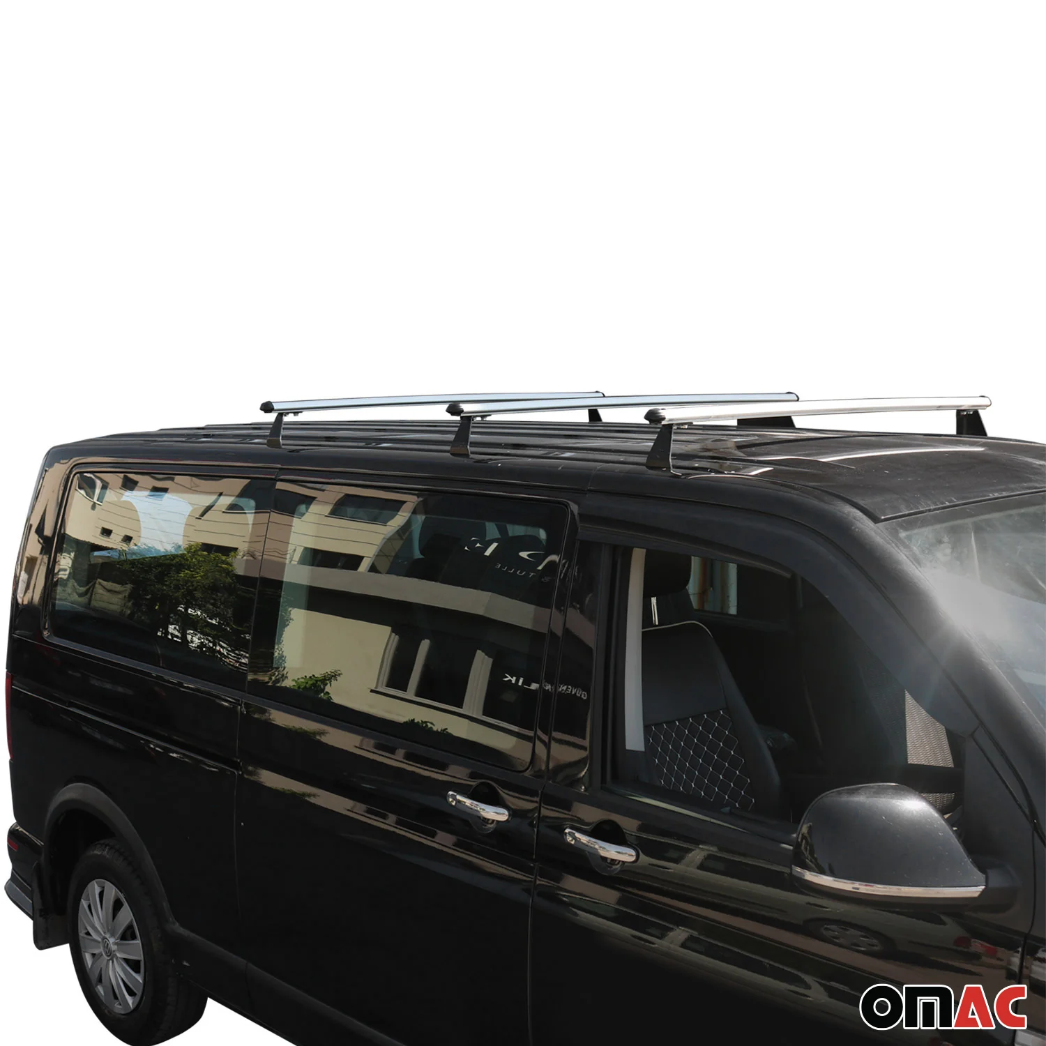 2013-2021 Nissan NV200 Roof Rack Cross Bars Luggage Carrier Aluminium Silver 3 Pcs - Image 3
