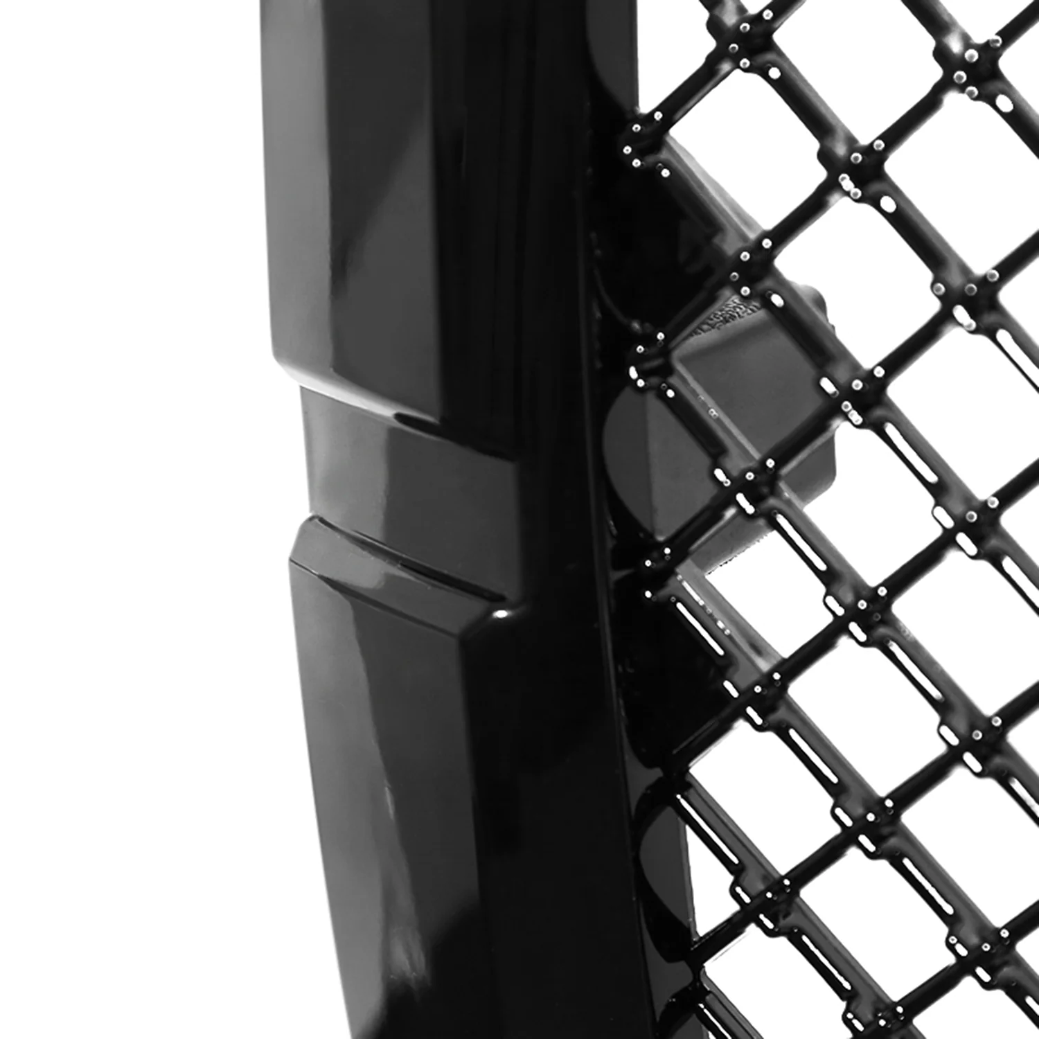 2014-2015 Chevrolet Silverado 1500 Glossy Black ABS Honeycomb Mesh Grille - Image 4
