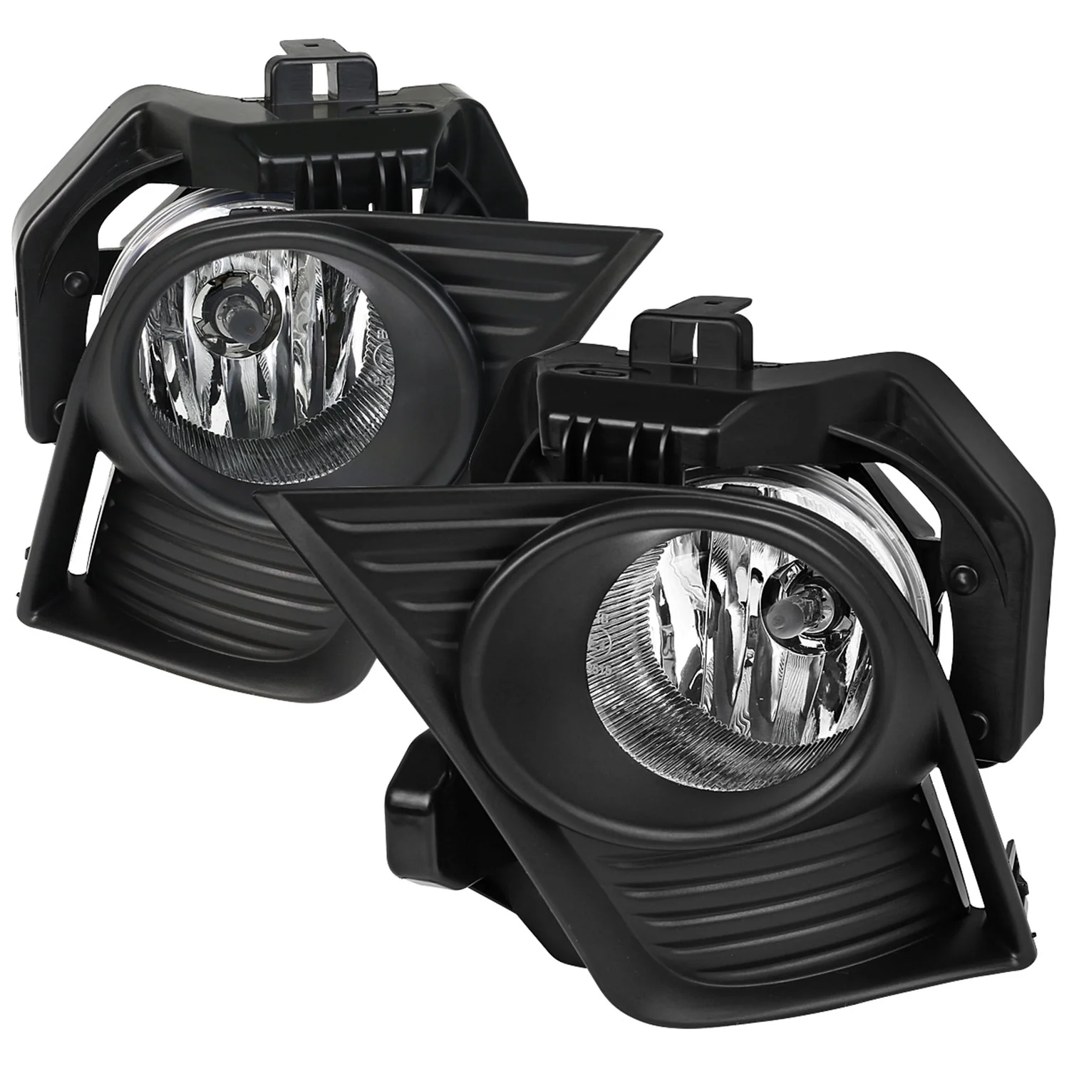 2014-2017 Lexus CT200h H16 Fog Lights Kit Chrome Housing/Clear Lens