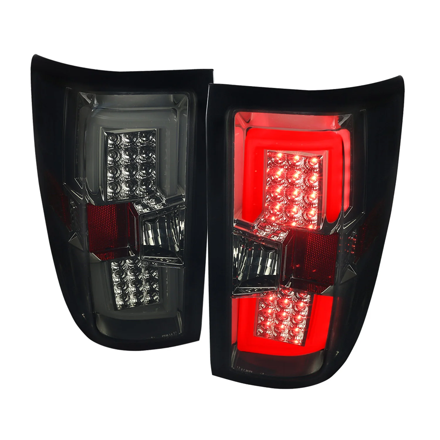 2014-2018 Chevy Silverado 1500 2500HD/Sierra 3500HD LED Tail Lights Smoke