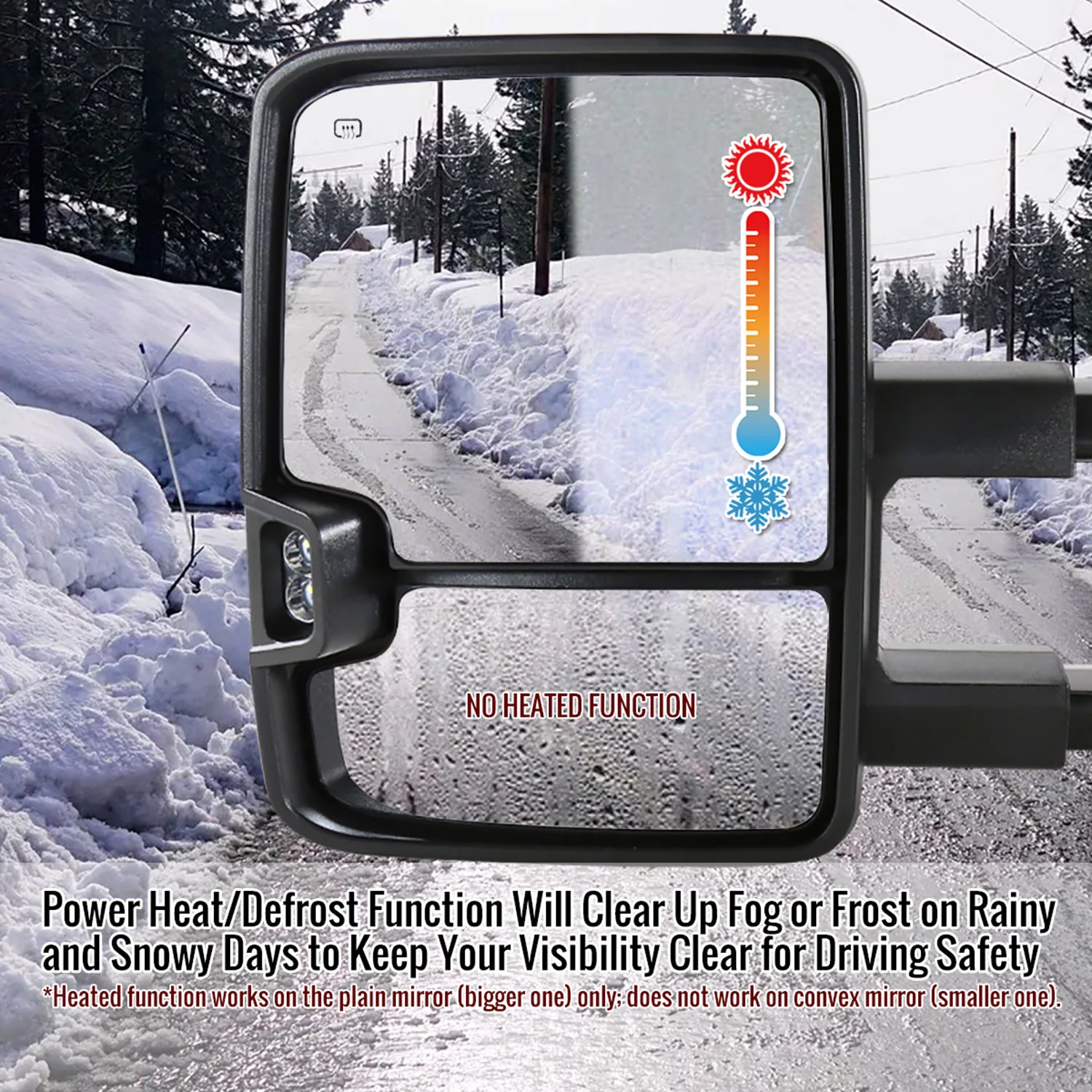 2014-2018 Chevy Silverado/GMC Sierra Heated Towing Mirrors Smoke Lens Signal - Image 8