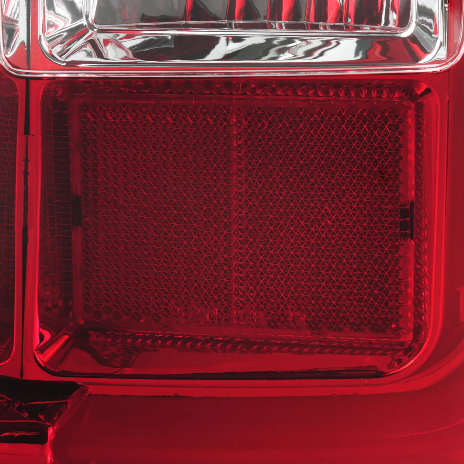2014-2018 GMC Sierra 1500/2500HD/3500HD LED Tail Lights Chrome/Red Lens - Image 6