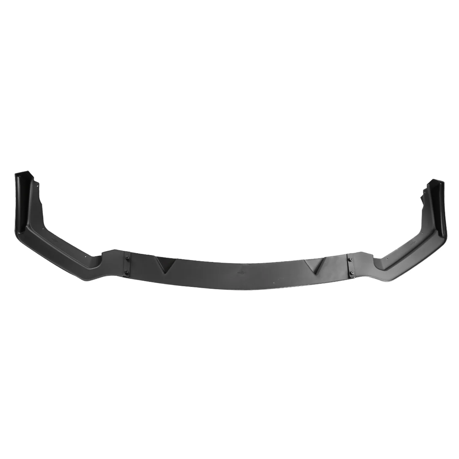 2014-2018 Infiniti Q50 Sport Matte Black Polypropylene 3Pcs Bumper Lip - Image 8