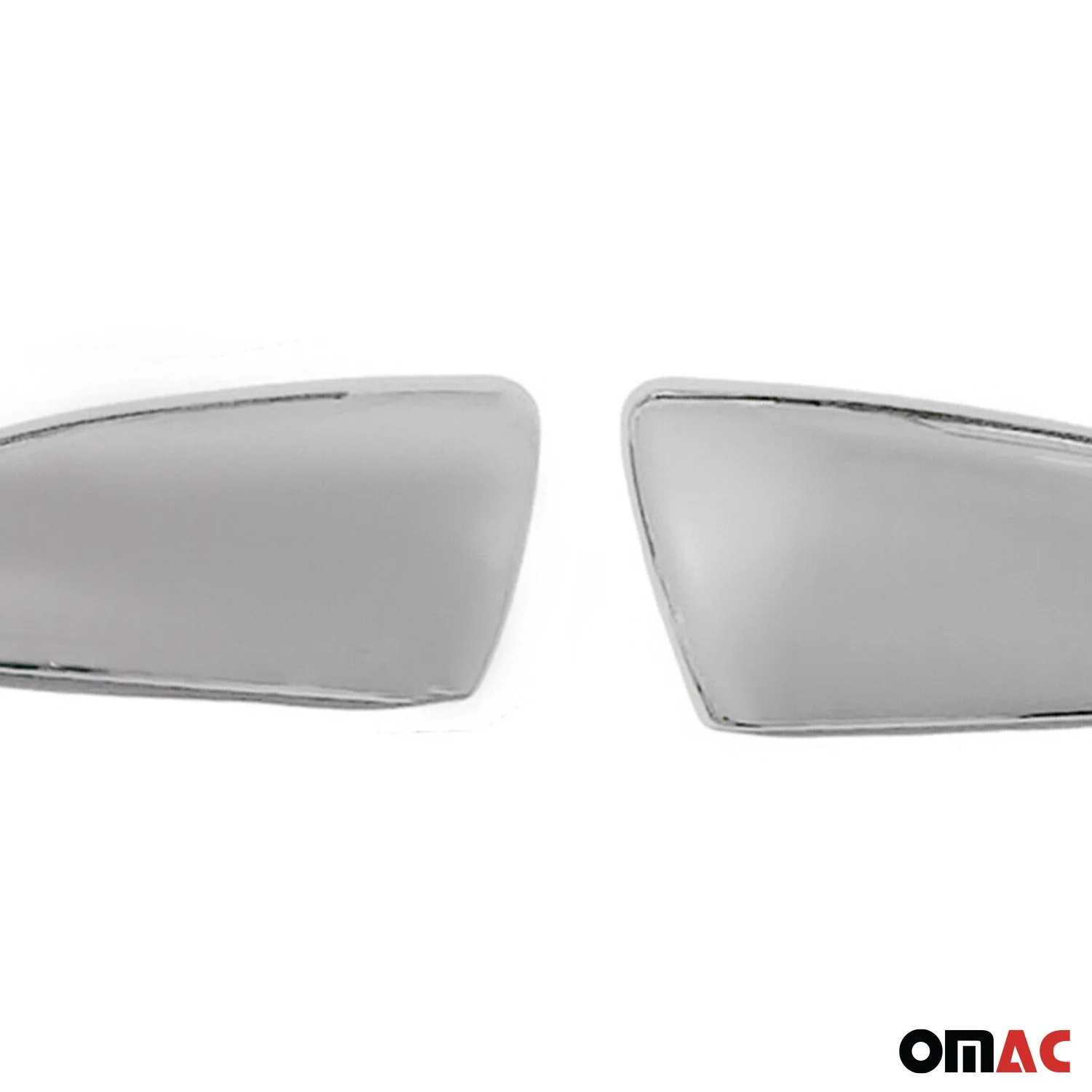 2014-2018 Kia Forte Side Mirror Cover Caps Stainless Steel Silver 2 Pcs - Image 5