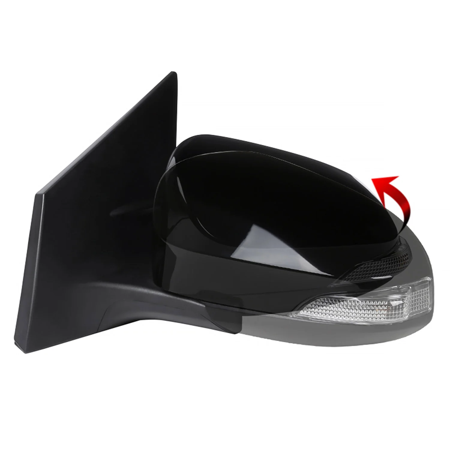 2014-2018 Toyota Corolla Glossy Black 9Pin Auto-Fold&Heated Side Mirror Driver - Image 7