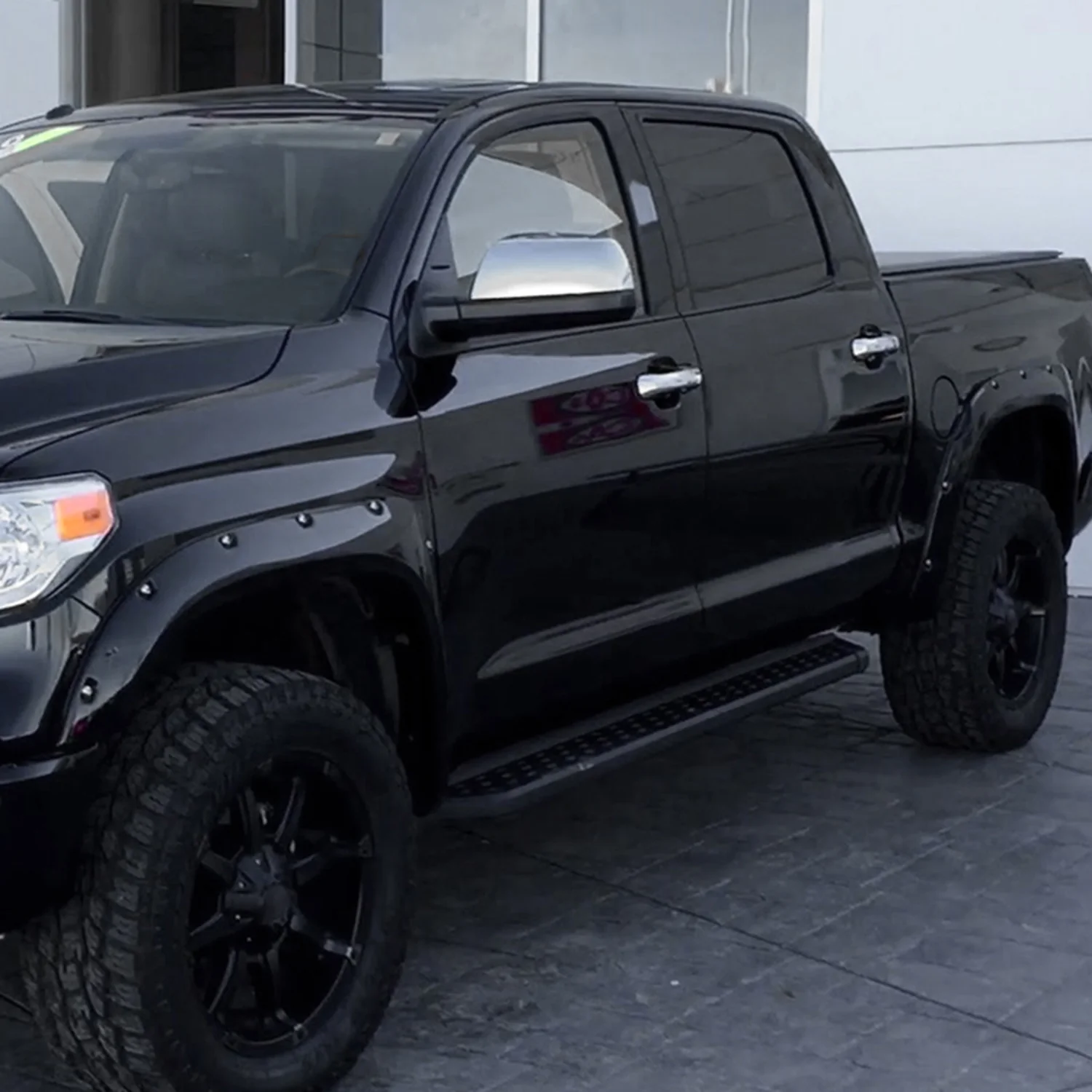 2014-2018 Toyota Tundra Smooth Rivet Style Fender Flares Wheel Protector - Image 10
