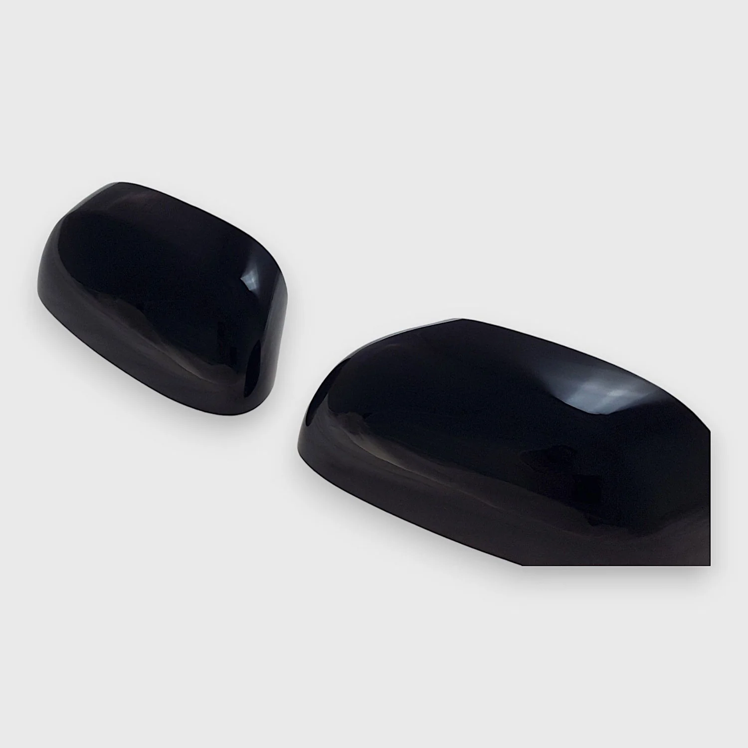 2014-2019 Kia Soul Mirror Cover Caps Gloss Black 2Pcs ABS Plastic - Image 2