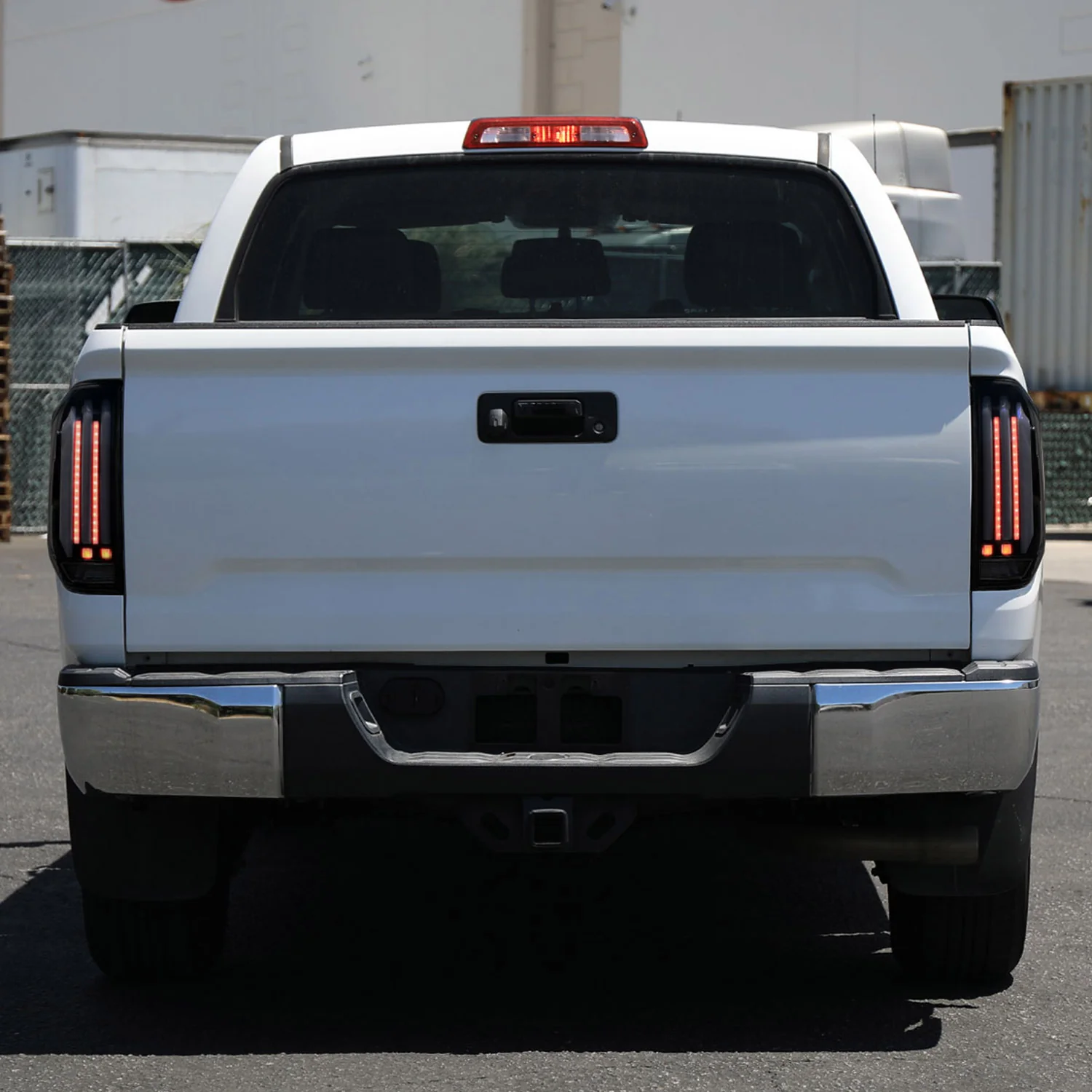 2014-2021 Toyota Tundra Facelift LED Tail Lights Turn Signal Matt Black/Smoke - Image 9