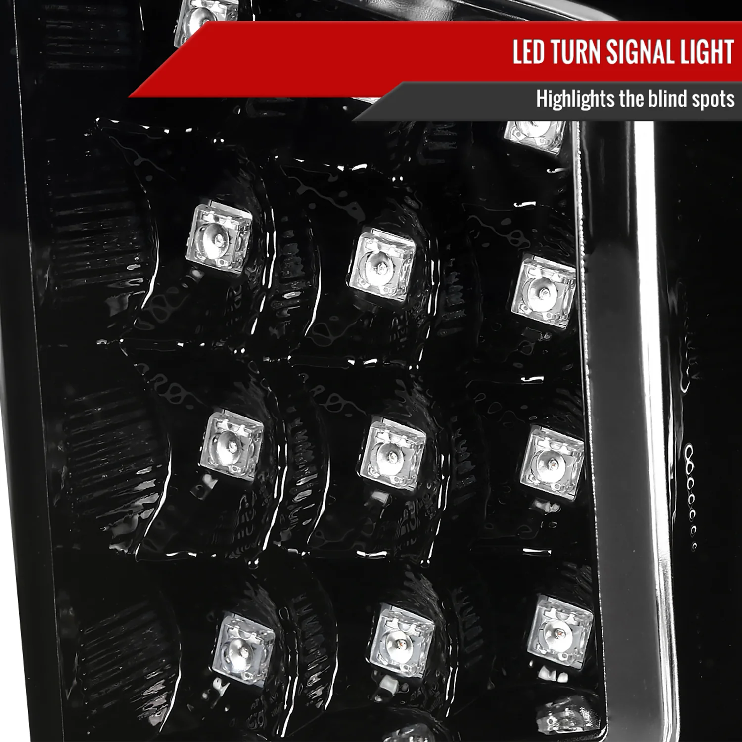 2014-2021 Toyota Tundra LED CBar Projector Headlights LED Signal Lights Black - Image 5