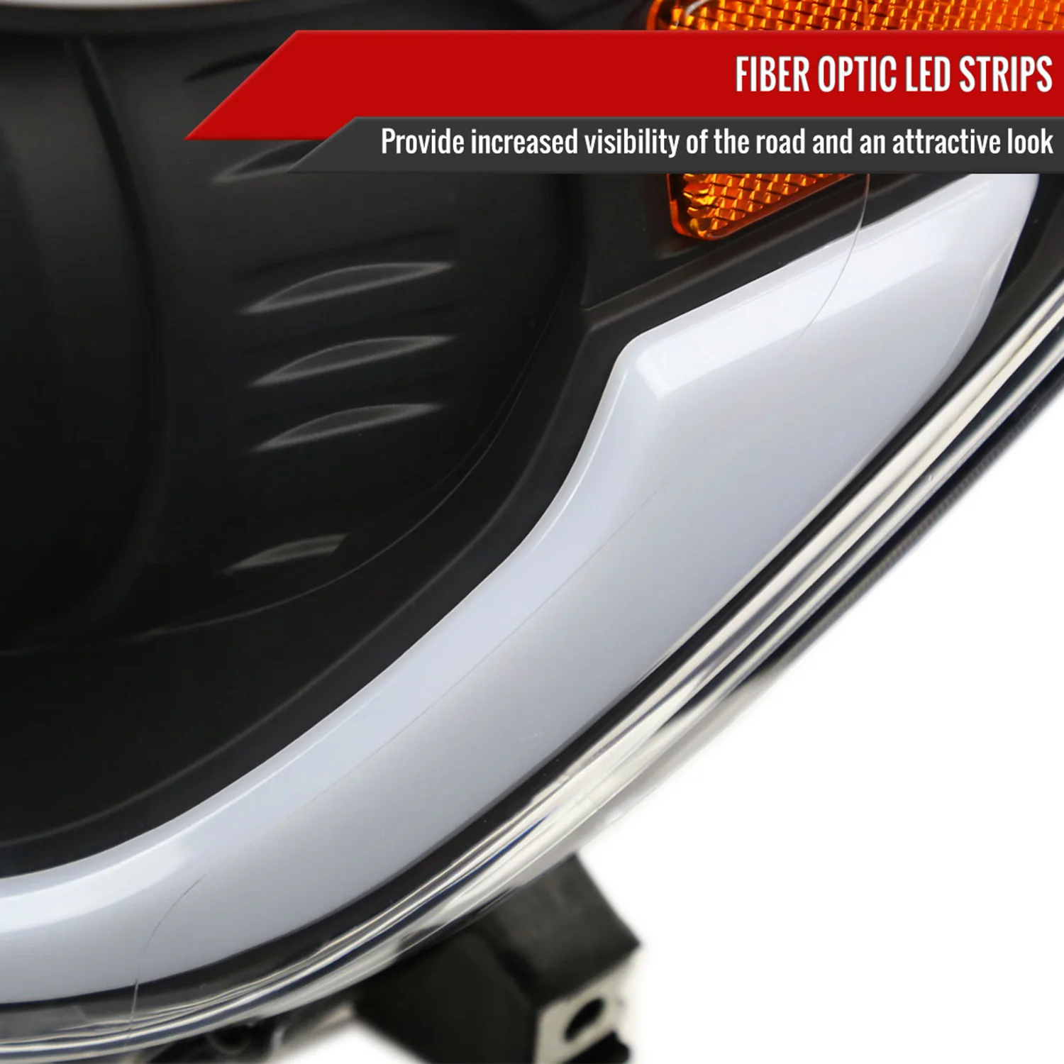 2014-2021 Toyota Tundra LED Projector Headlights Matte Black/Clear Lens - Image 4