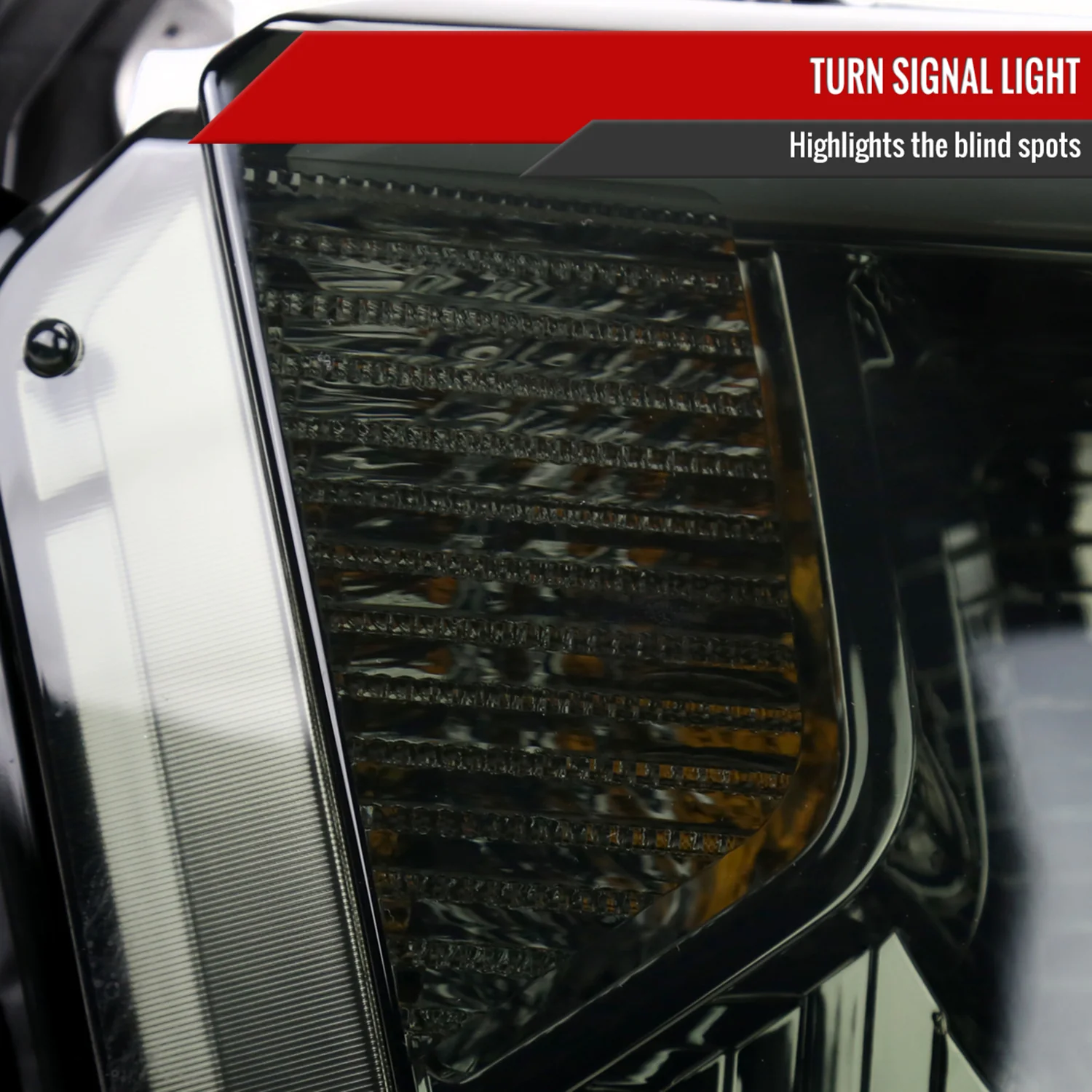 2014-2021 Toyota Tundra LED Turn Signal LED Bar Projector Headlights Smoke - Image 5