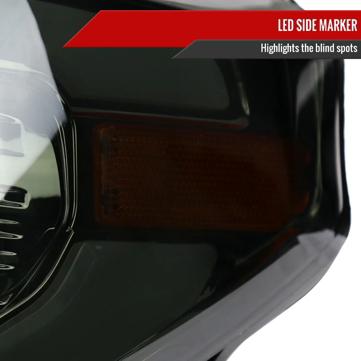 2014-2021 Toyota Tundra LED Turn Signal LED Bar Projector Headlights Smoke - Image 6