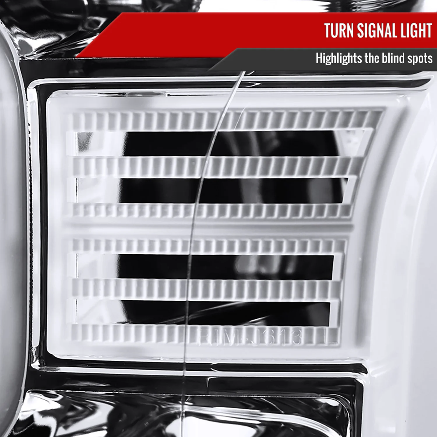 2015-2017 Ford F-150 LED Bar Projector Headlights Chrome Housing/Clear Lens - Image 6
