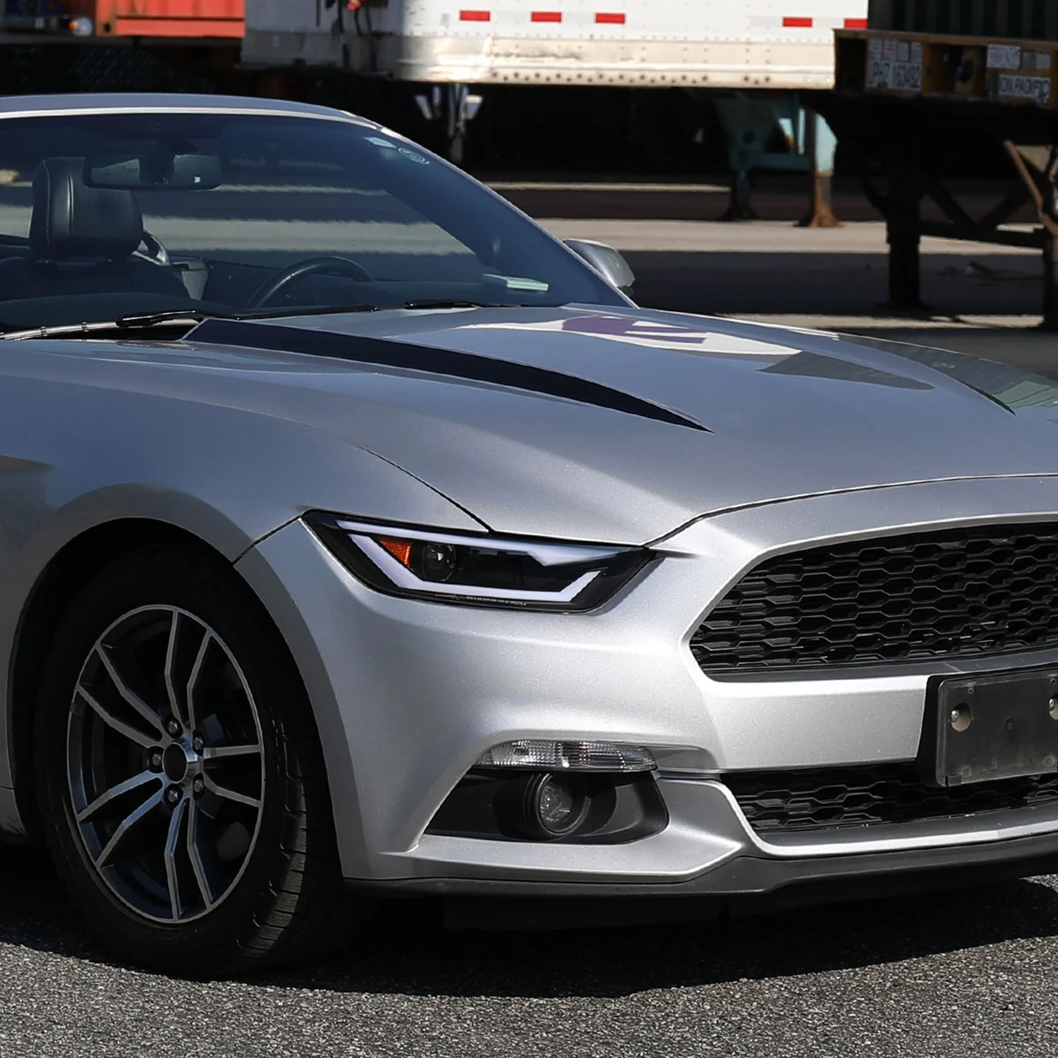 2015-2017 Ford Mustang / 18-2020 Mustang Shelby LED Xenon HID Headlights Black - Image 9