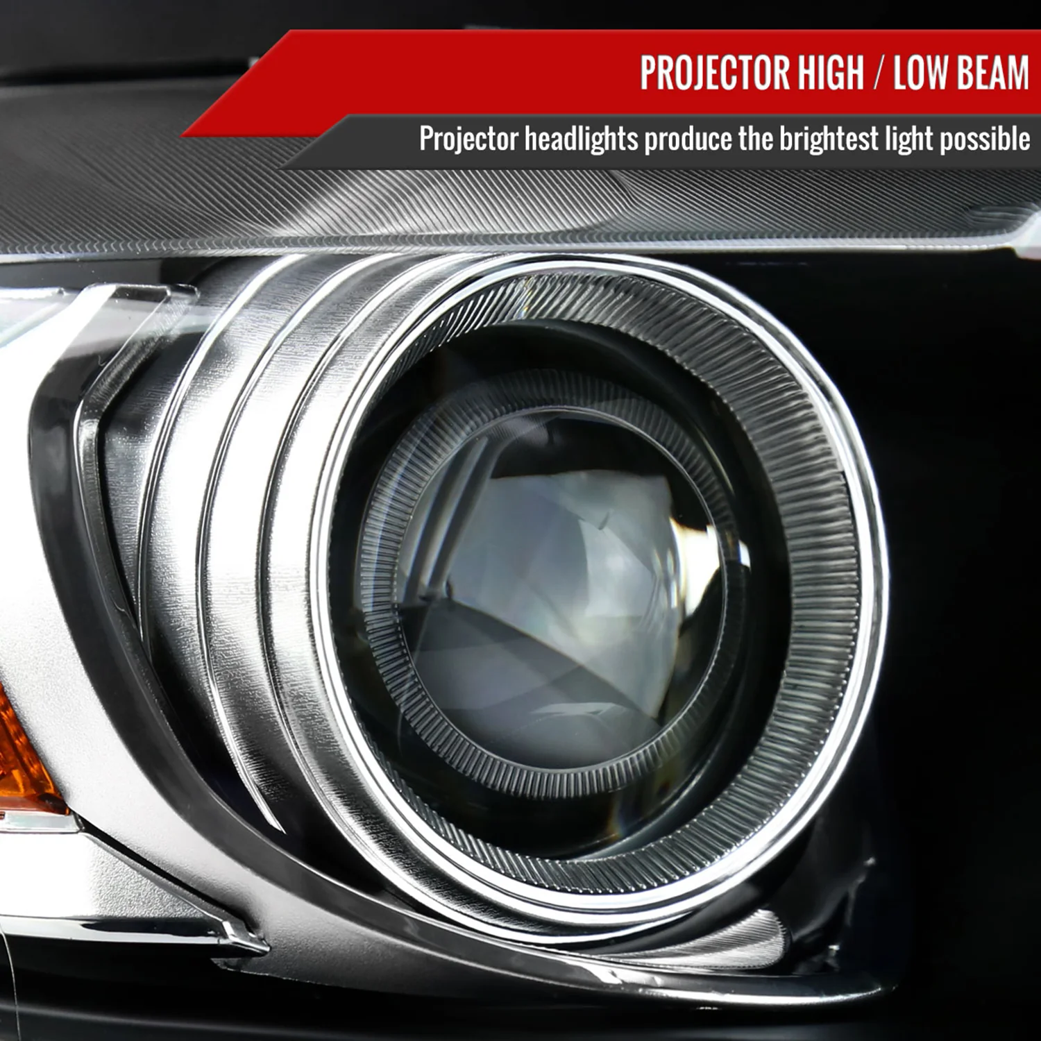 2015-2017 Ford Mustang / 18-2020 Shelby LED Xenon HID Headlights Passenger Side - Image 4