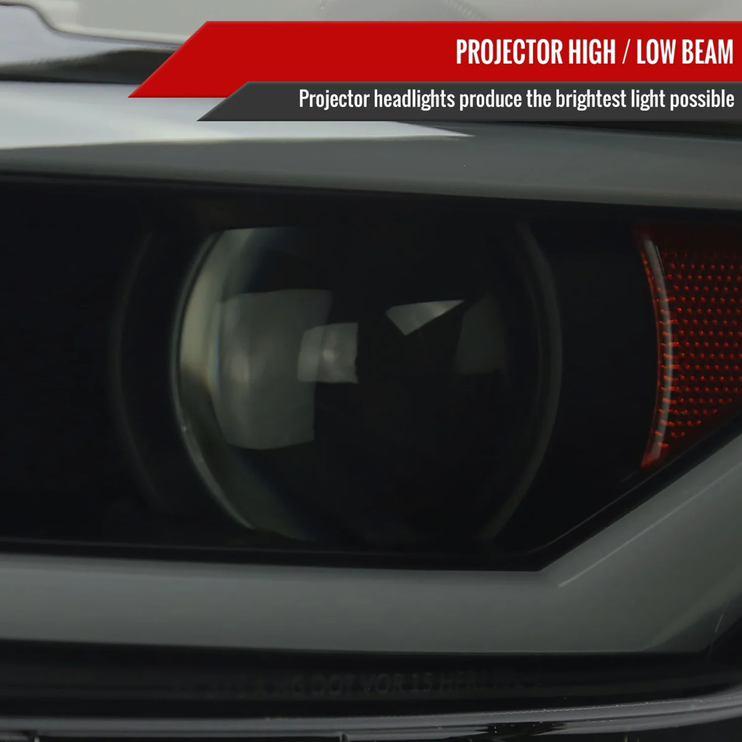 2015-2017 Ford Mustang/2018-2020 Shelby HID/Xenon LED Signal Headlights Smoke - Image 4