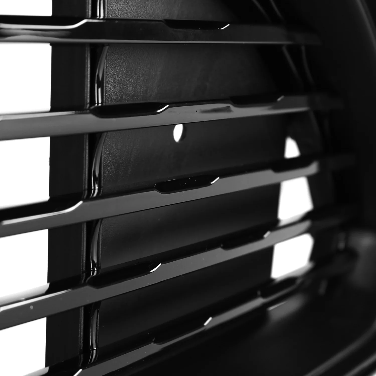 2015-2017 Ford Mustang Black ABS California Edition Upper & Lower Grille - 2PC - Image 4