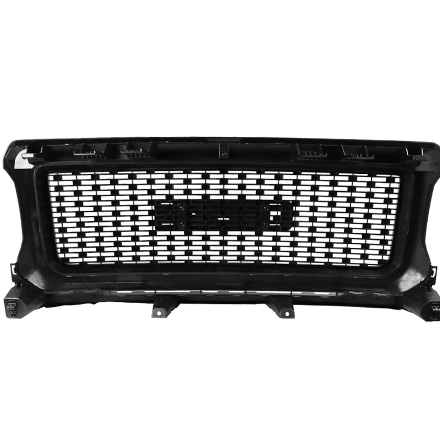 2015-2018 GMC Canyon Glossy Black ABS Front Hood Grille - Image 8