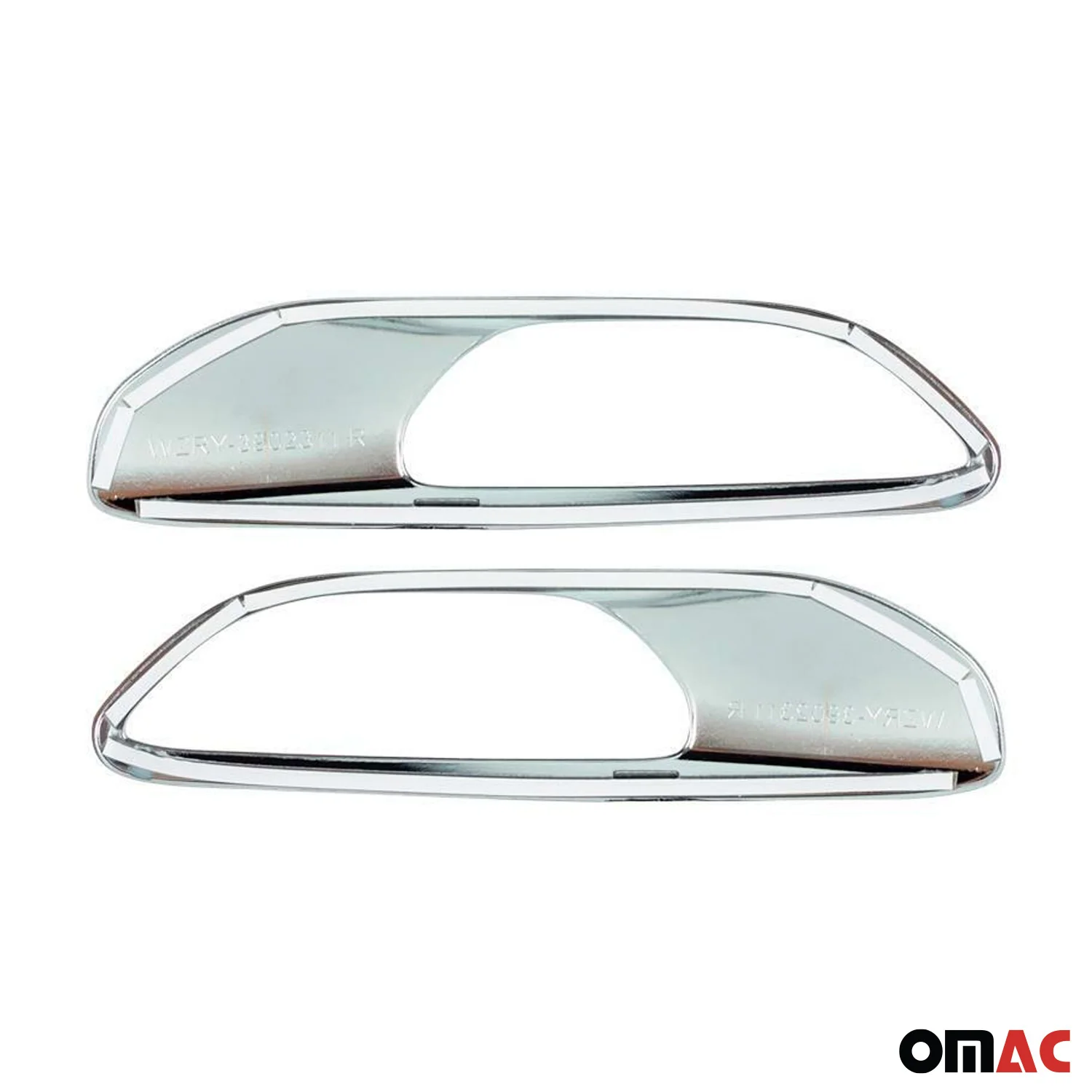 2015-2018 Jeep Renegade Headlight Trim Bottom Chrome ABS 2Pcs - Image 5