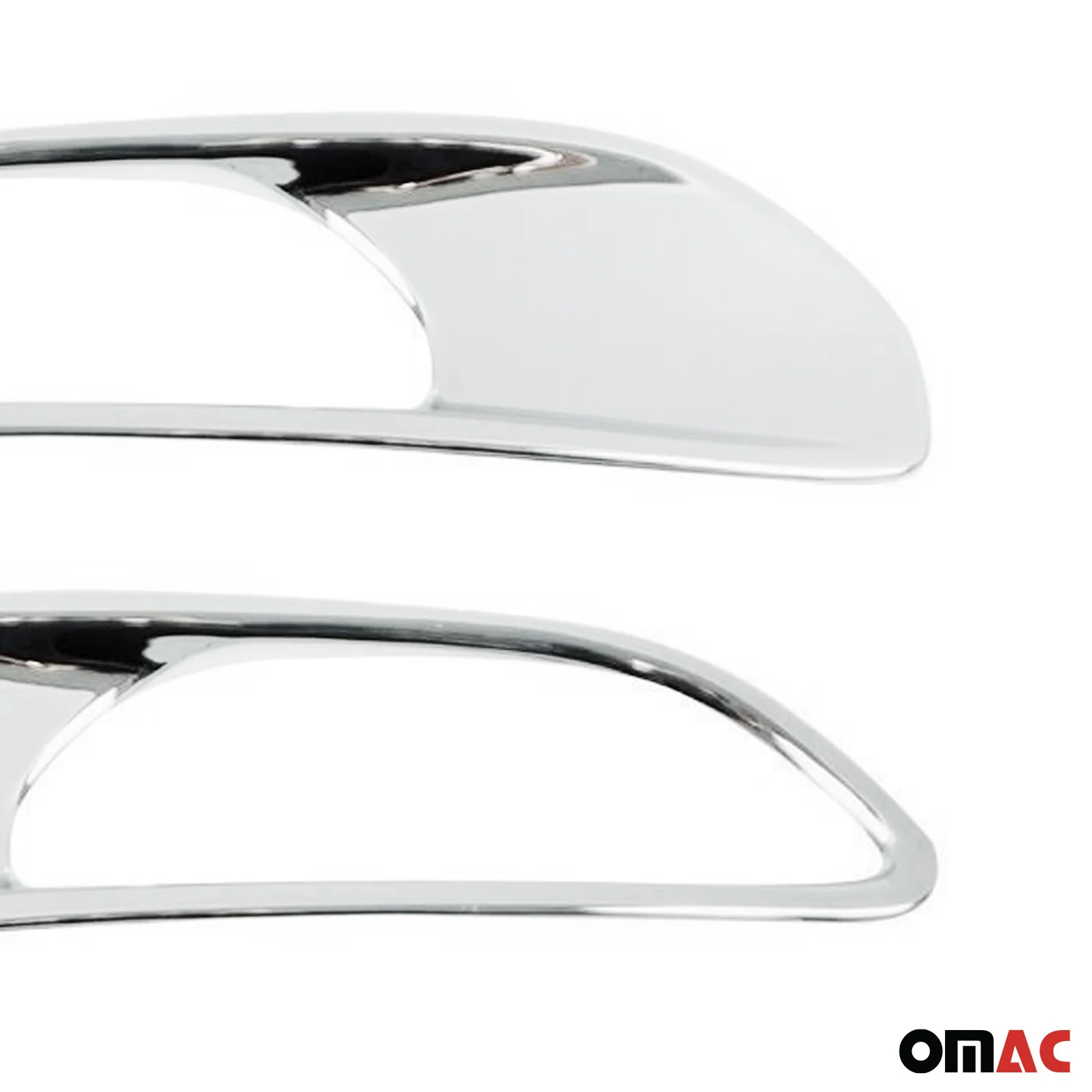 2015-2018 Jeep Renegade Headlight Trim Bottom Chrome ABS 2Pcs - Image 7