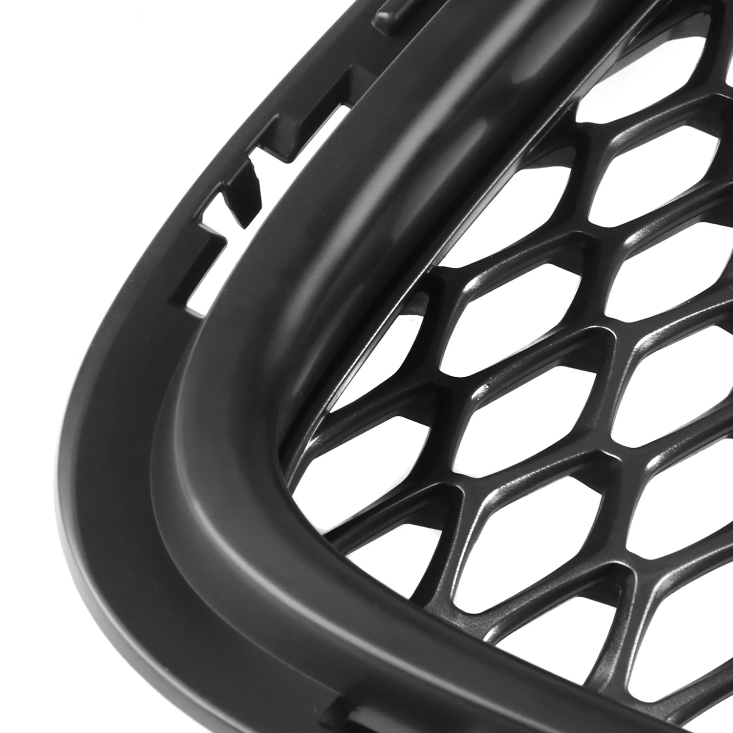 2015-2019 Chrysler 300 Black ABS Mesh Grille - Image 2
