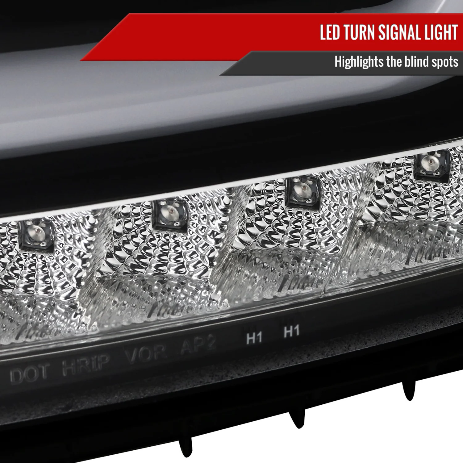 2015-2020 Chevy Tahoe Suburban/ Suburban 3500HD Headlights LED Signal Black - Image 6