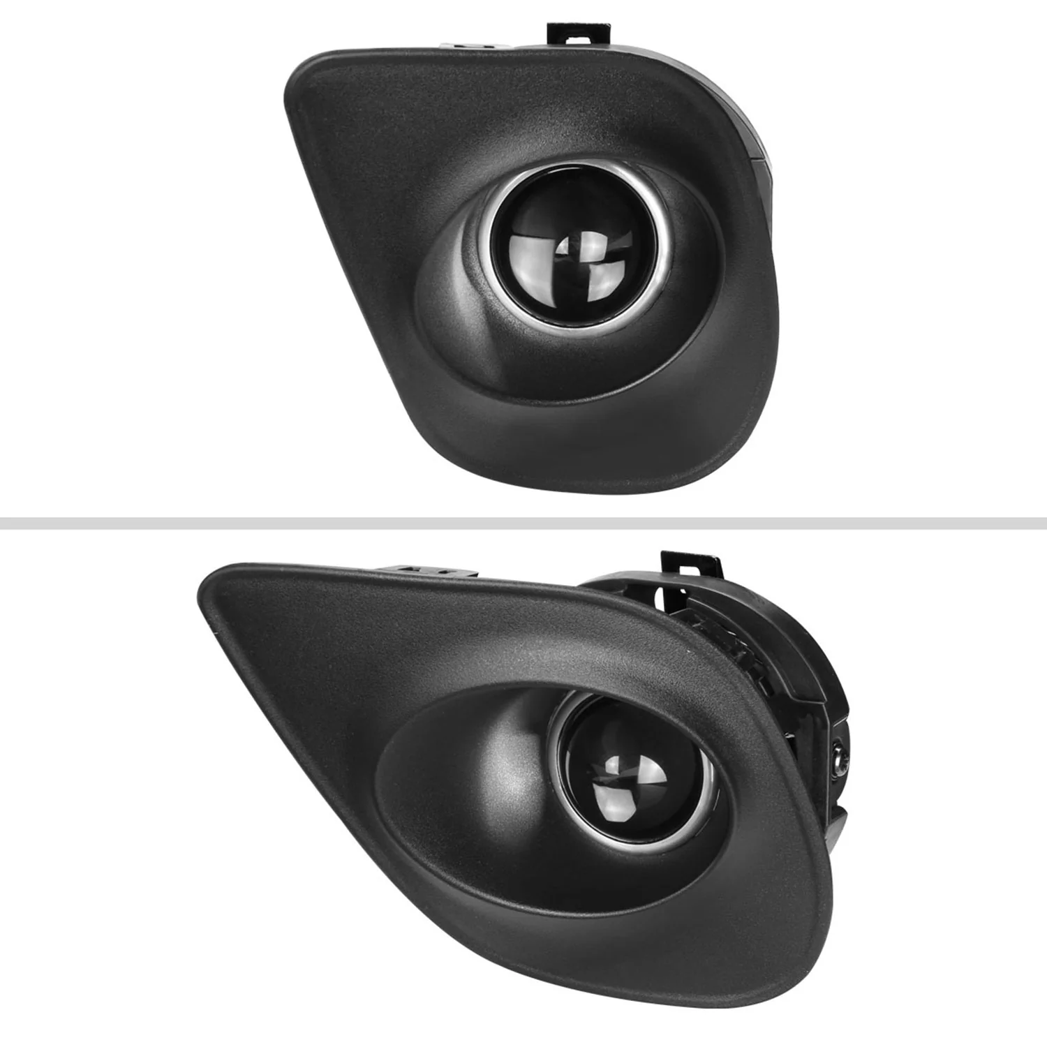 2015-2020 Dodge Charger H11 Projector Fog Lights Kit Chrome/Clear Lens - Image 2