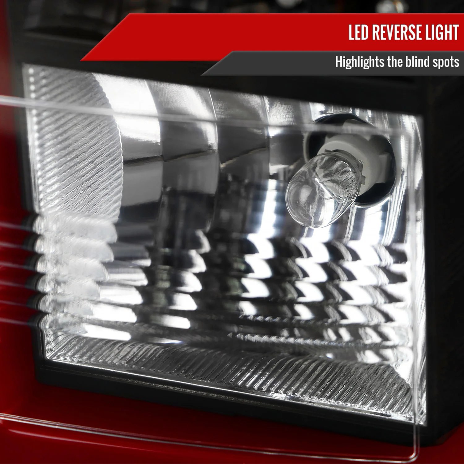 2015-2020 GMC Yukon/Yukon XL Denali SLE/SLT LED Tail Lights Black/Clear Red - Image 5