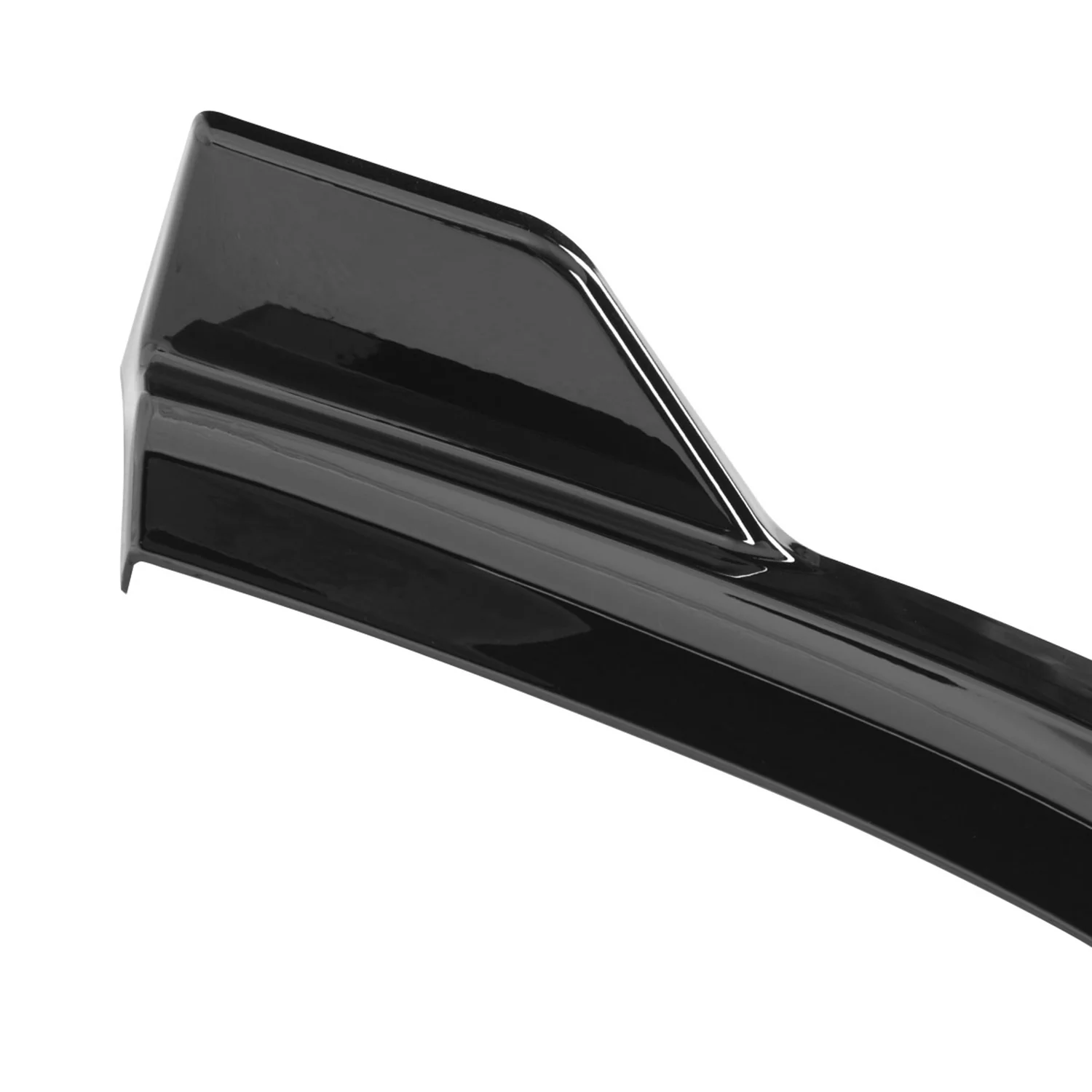 2015-2021 Chrysler 300 Glossy Black 3Pcs Front Bumper Lip Splitter Kit - Image 5