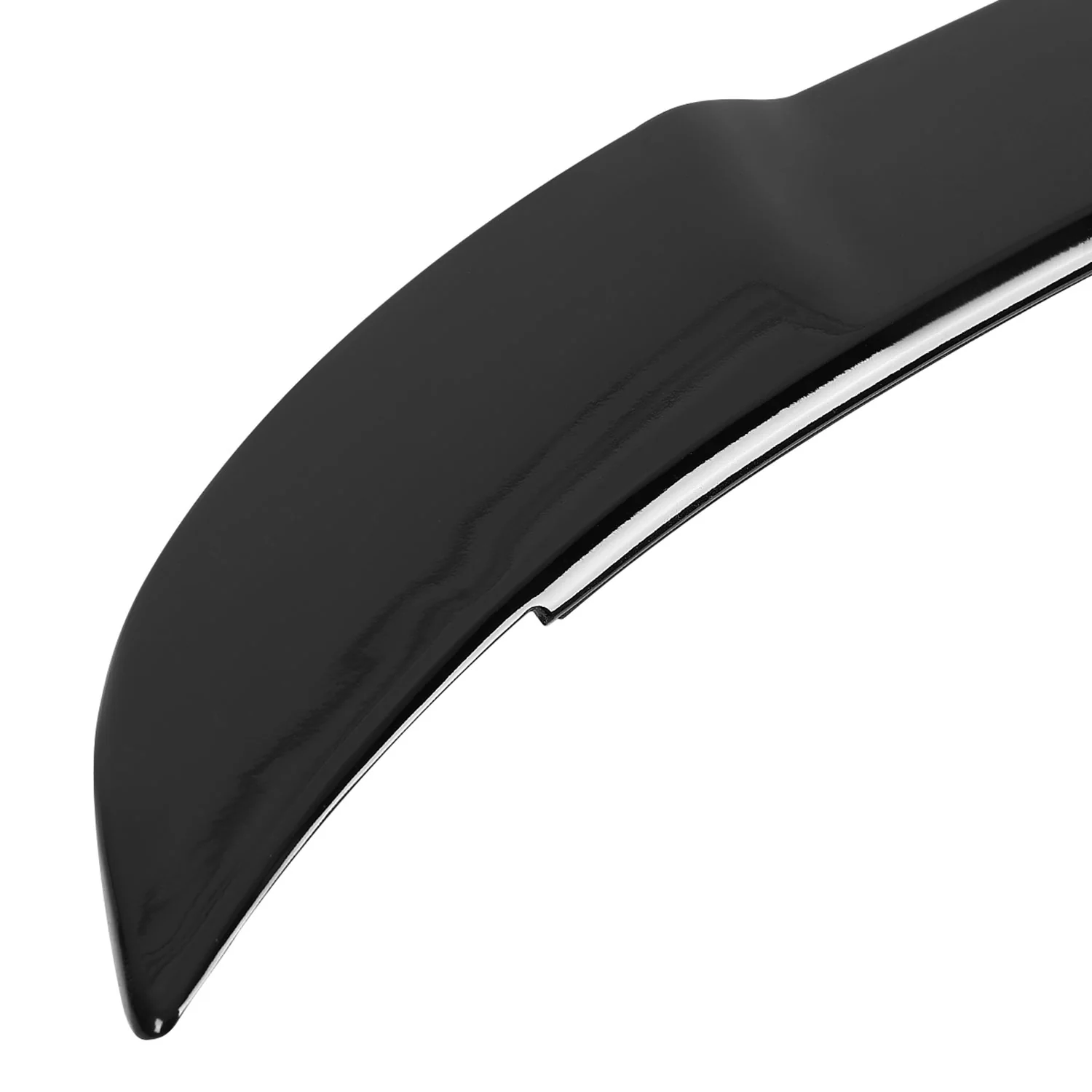 2015-2021 Dodge Charger Glossy Black ABS Hellcat Style Rear Spoiler - Image 4