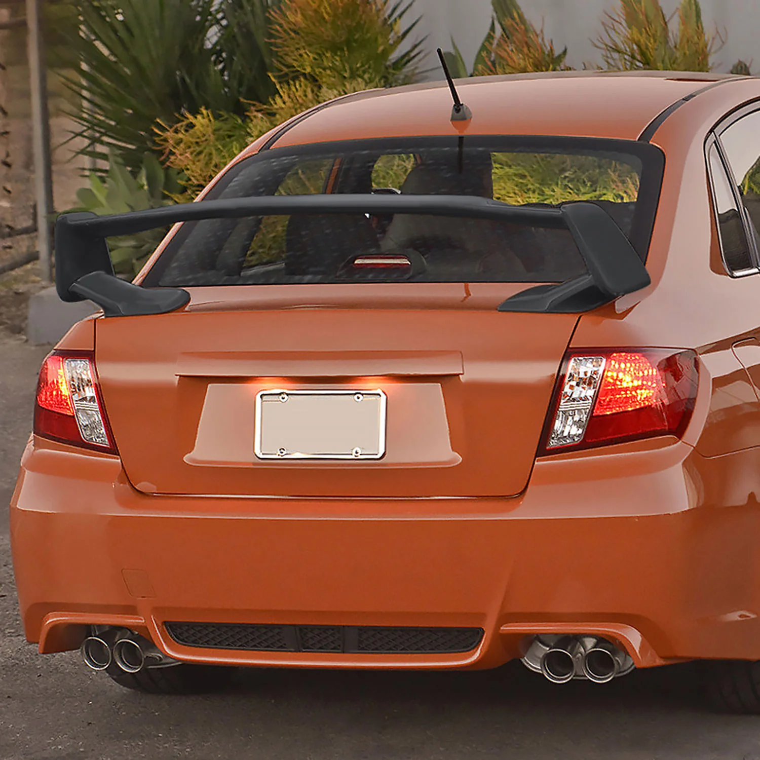 2015-2021 Subaru WRX/STI Matt Black ABS Factory STI 5PC Rear Spoiler Wing - Image 10