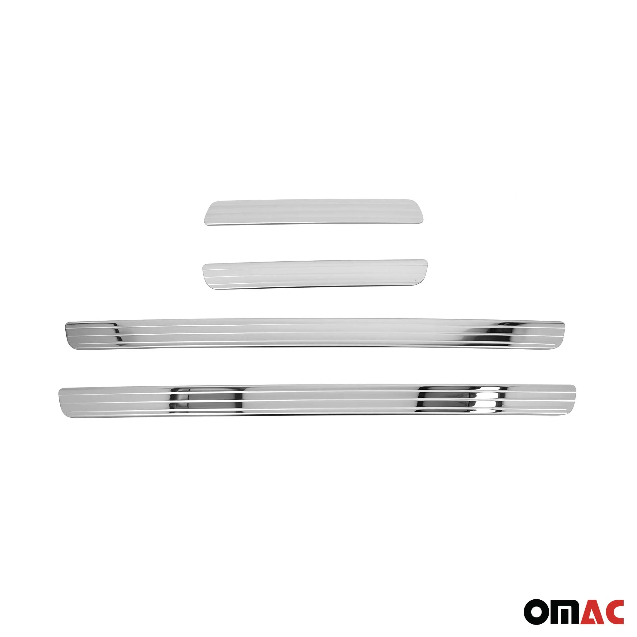 2015-2021 VW Golf Mk7 Door Sill Scuff Plate Scratch Protector Stainless Steel 4 Pcs - Image 6