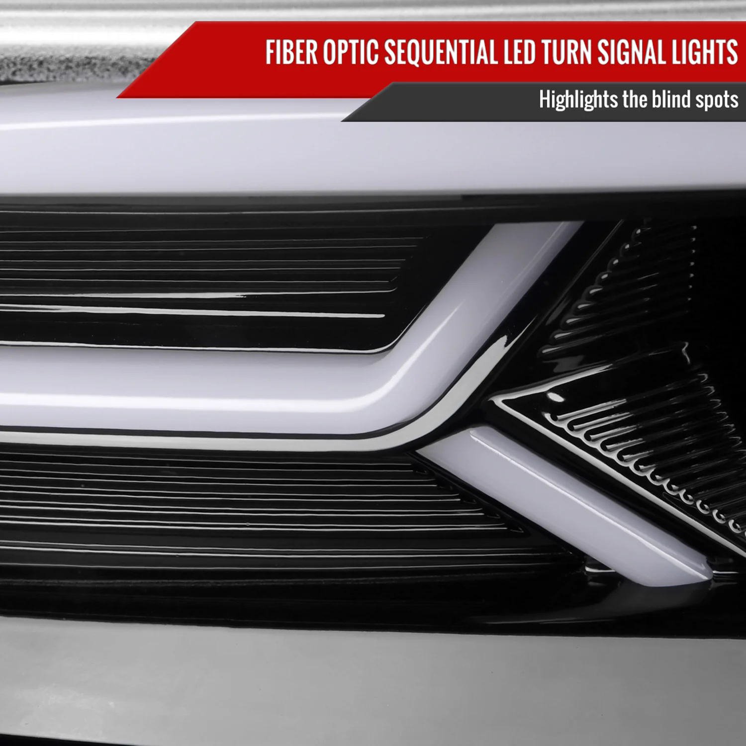 2015-2023 Dodge Charger LED Projector Headlights LED Turn Signal Jet Black - Image 6