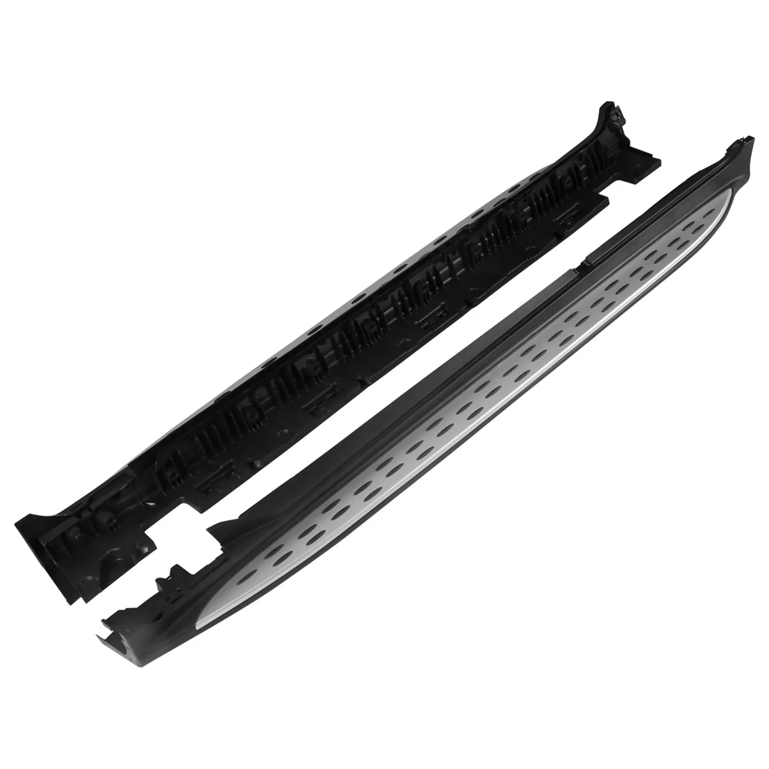 2016-2020 Mercedes Benz X253 GLC Class Aluminum Side Step Running Boards - Image 8