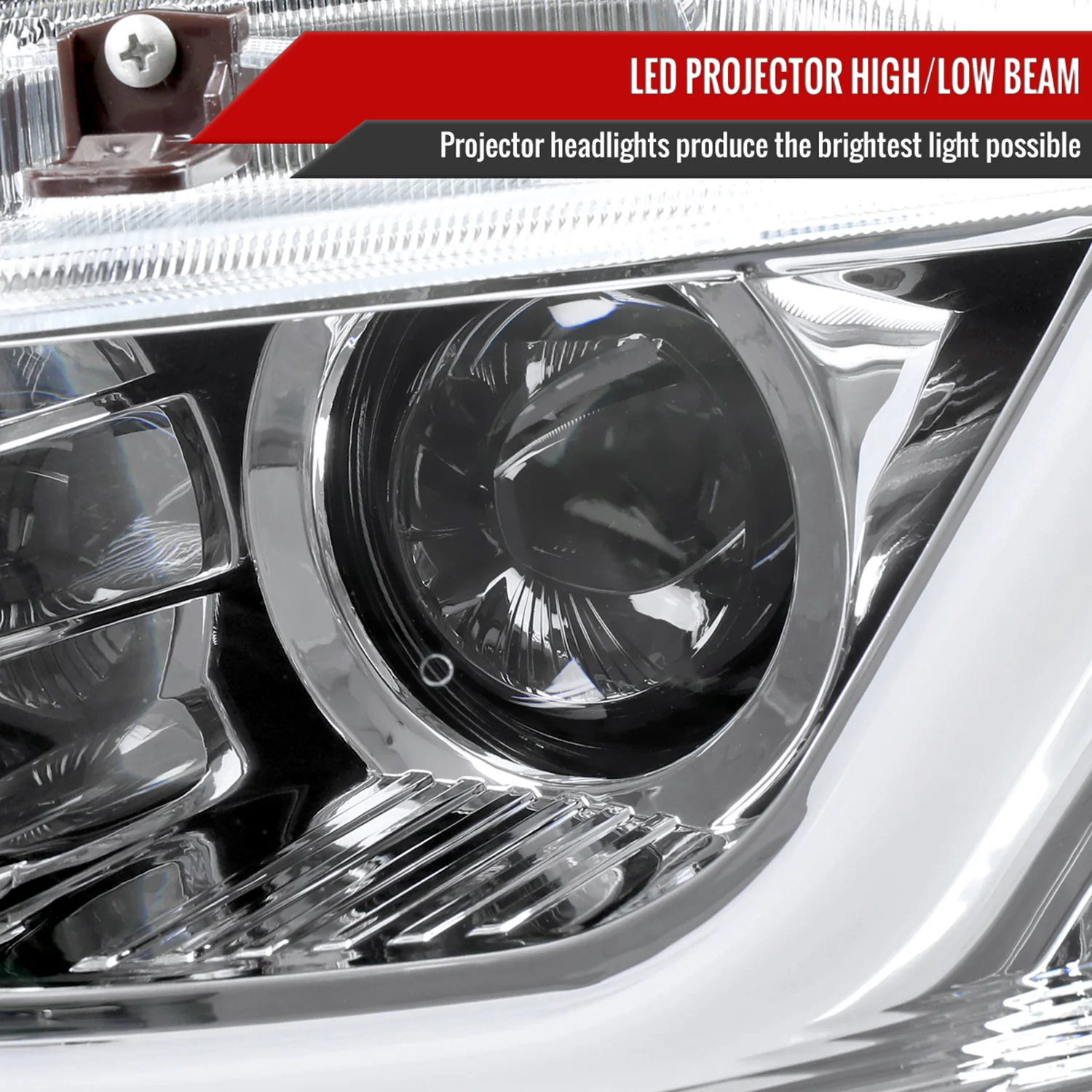 2016-2021 Honda Civic LED Headlights LED Sequential Turn Signal Chrome - Image 4