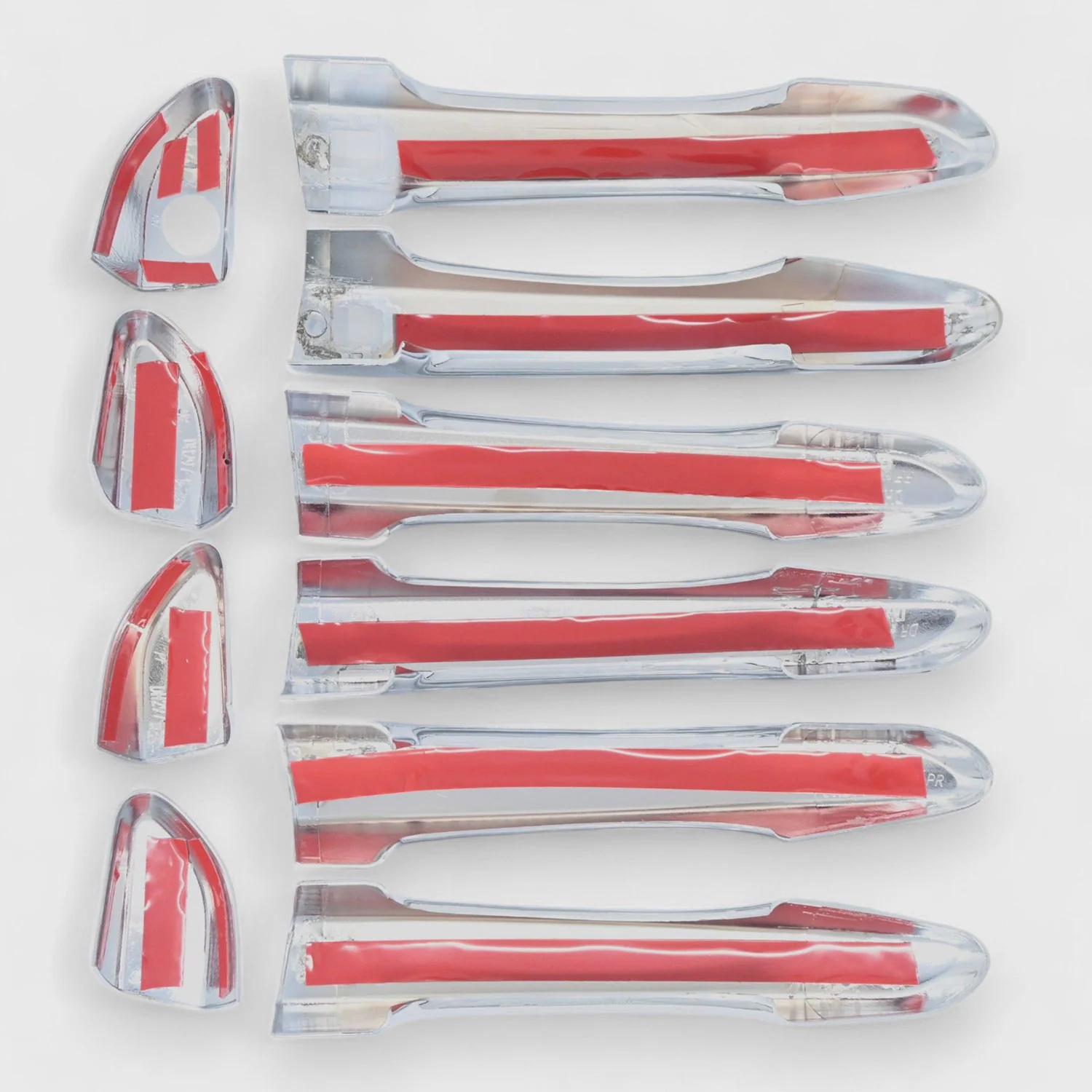 2016-2021 Hyundai Tucson Door Handle Cover Chrome 10Pcs ABS Plastic - Image 3