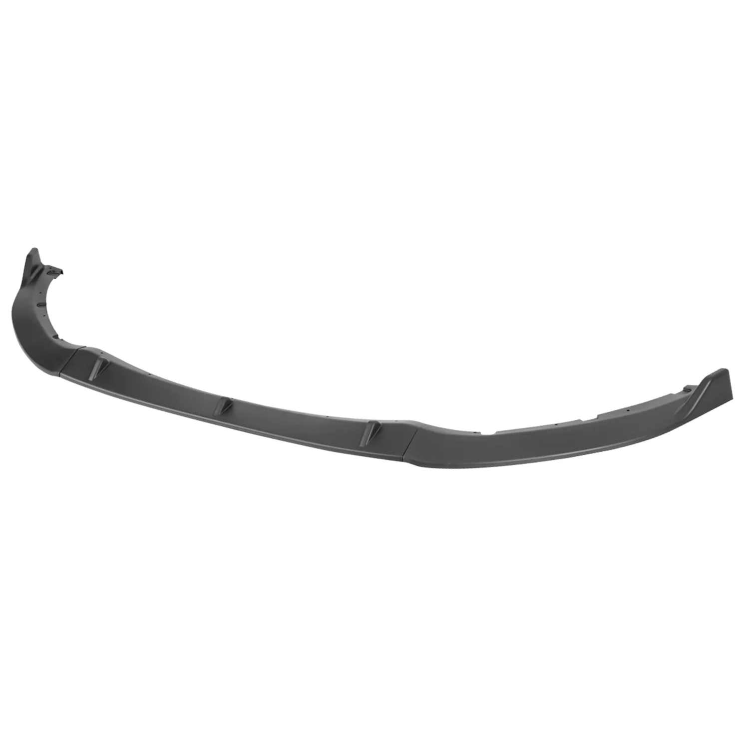 2016-2021 Mazda Miata MX-5 Matte Black 3Pcs Front Bumper Lip Splitter Kit