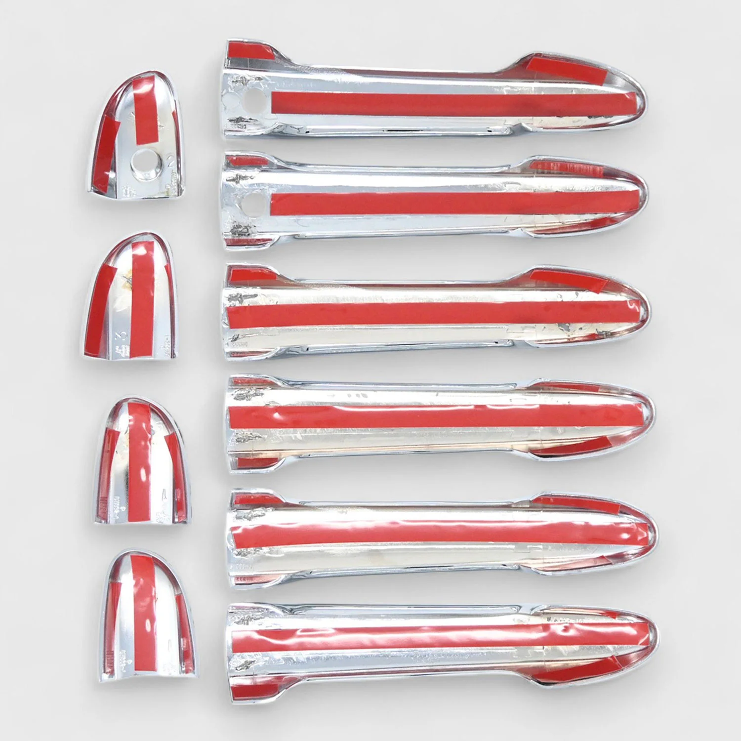 2016-2023 Mazda CX-9 Door Handle Cover Chrome 10Pcs ABS Plastic - Image 4