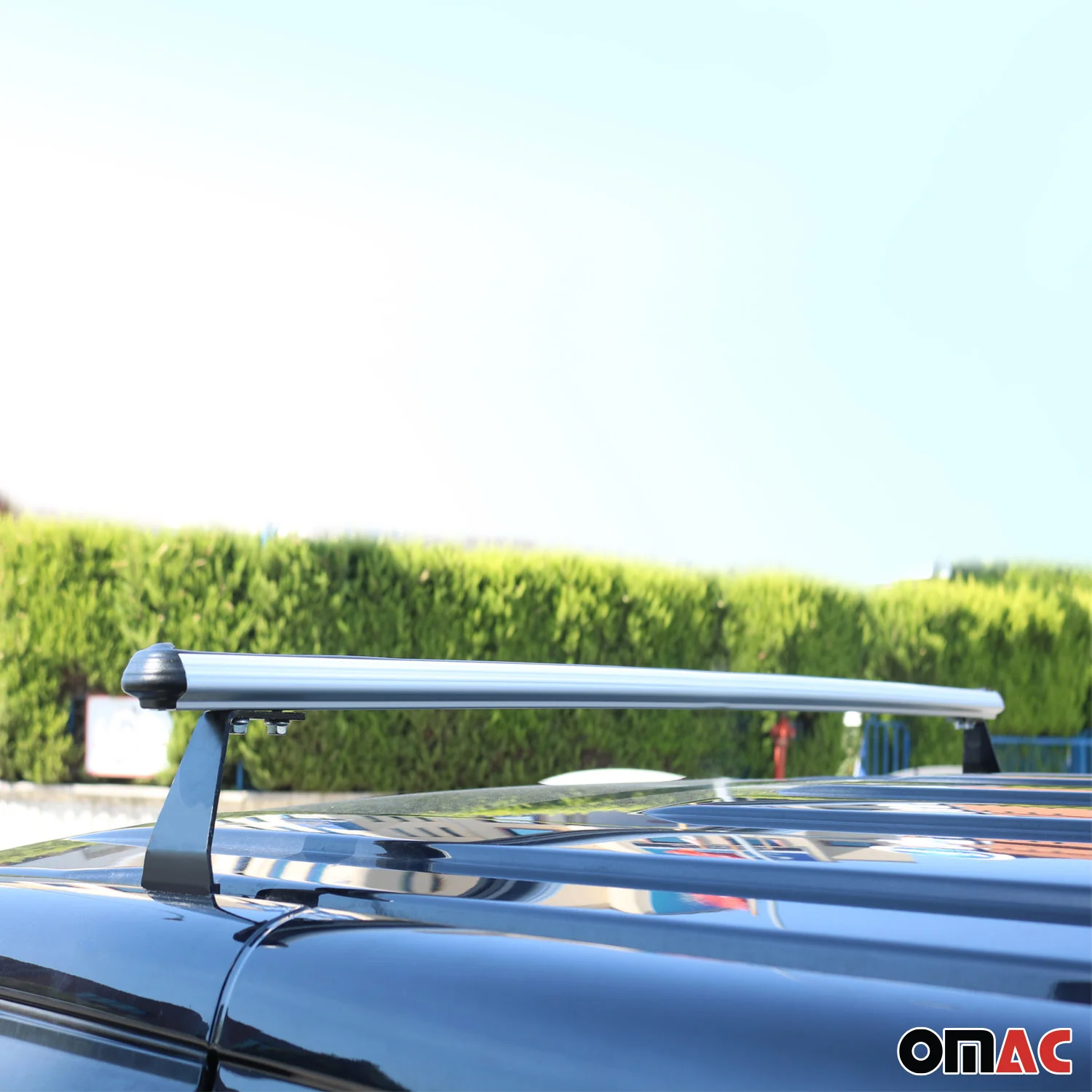 2016-2023 Mercedes Metris Fix Points Roof Racks Cross Bar Gray 2 Pcs - Image 4