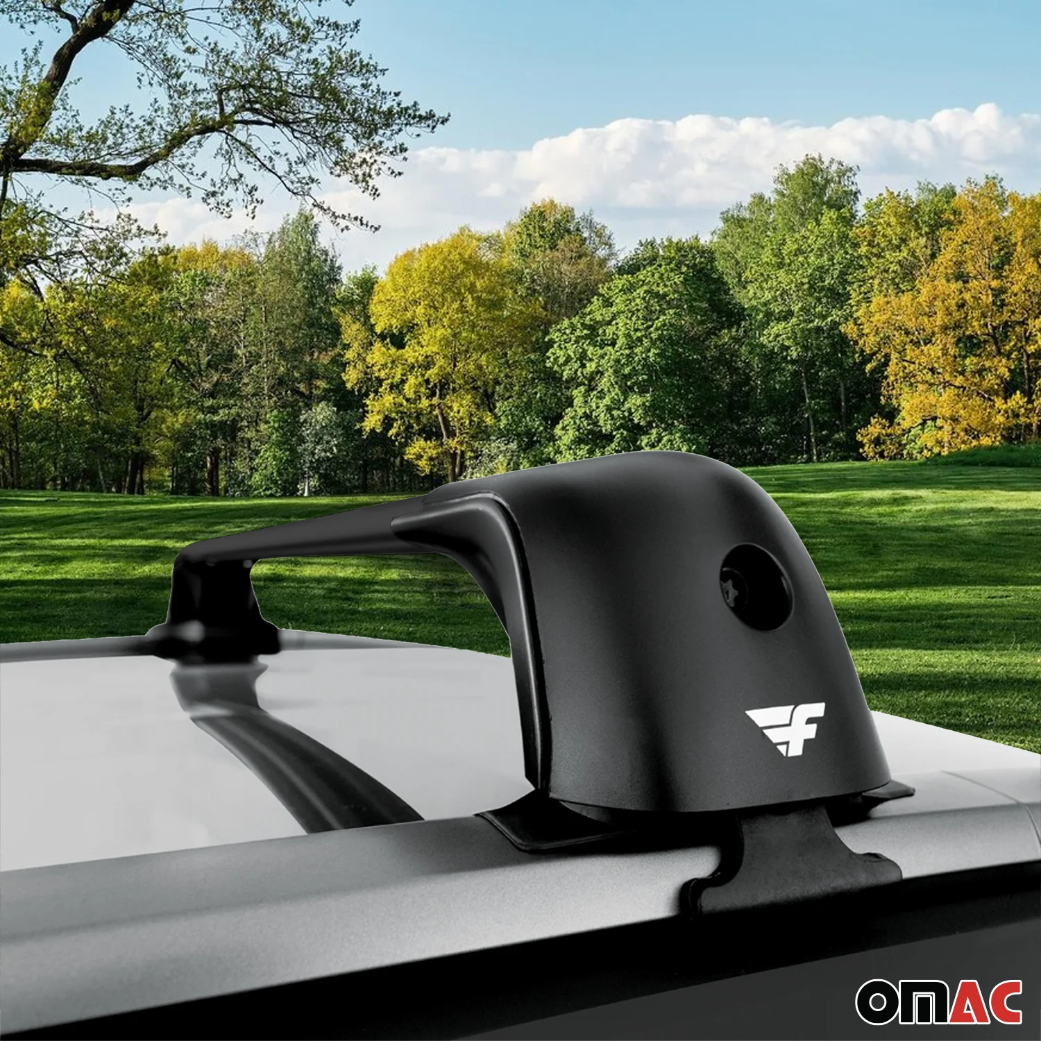 2016-2024 Mini Cooper Clubman F54 Roof Racks Cross Bars Black - Image 3