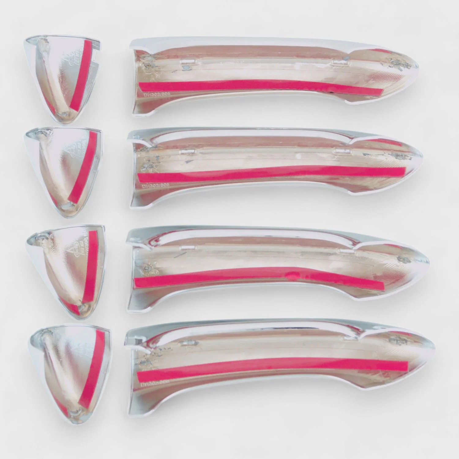 2016-2019 Chevrolet Cruze Door Handle Cover Chrome 8Pcs ABS Plastic - Image 2